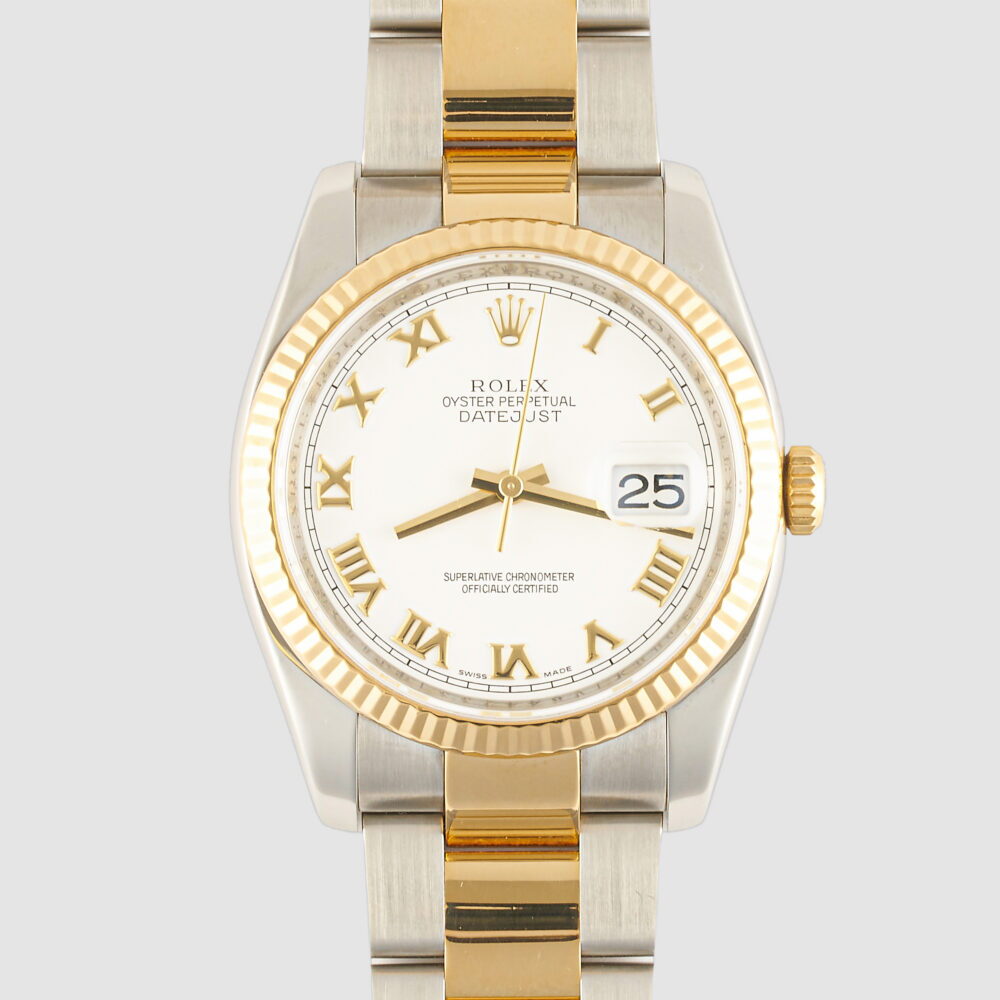 Rolex Datejust 116233 White Roman Numeral