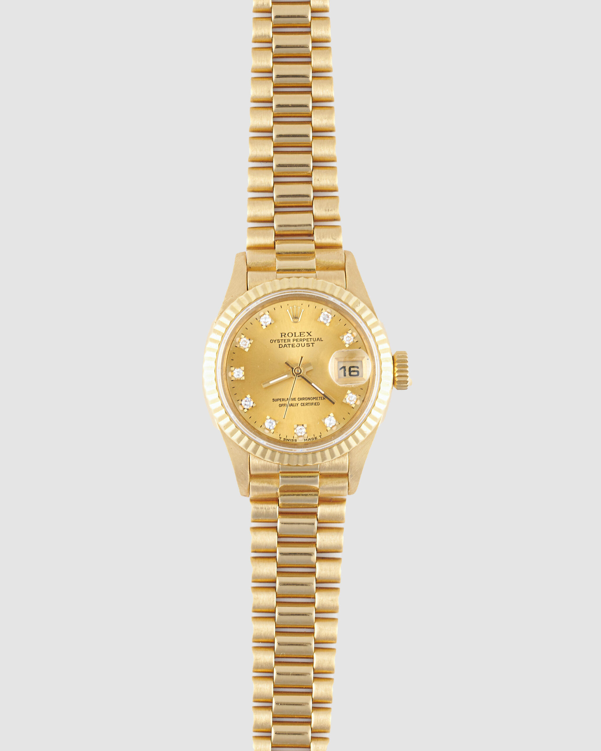 Rolex Datejust 69178 Champagne Diamond Dial - Image 2
