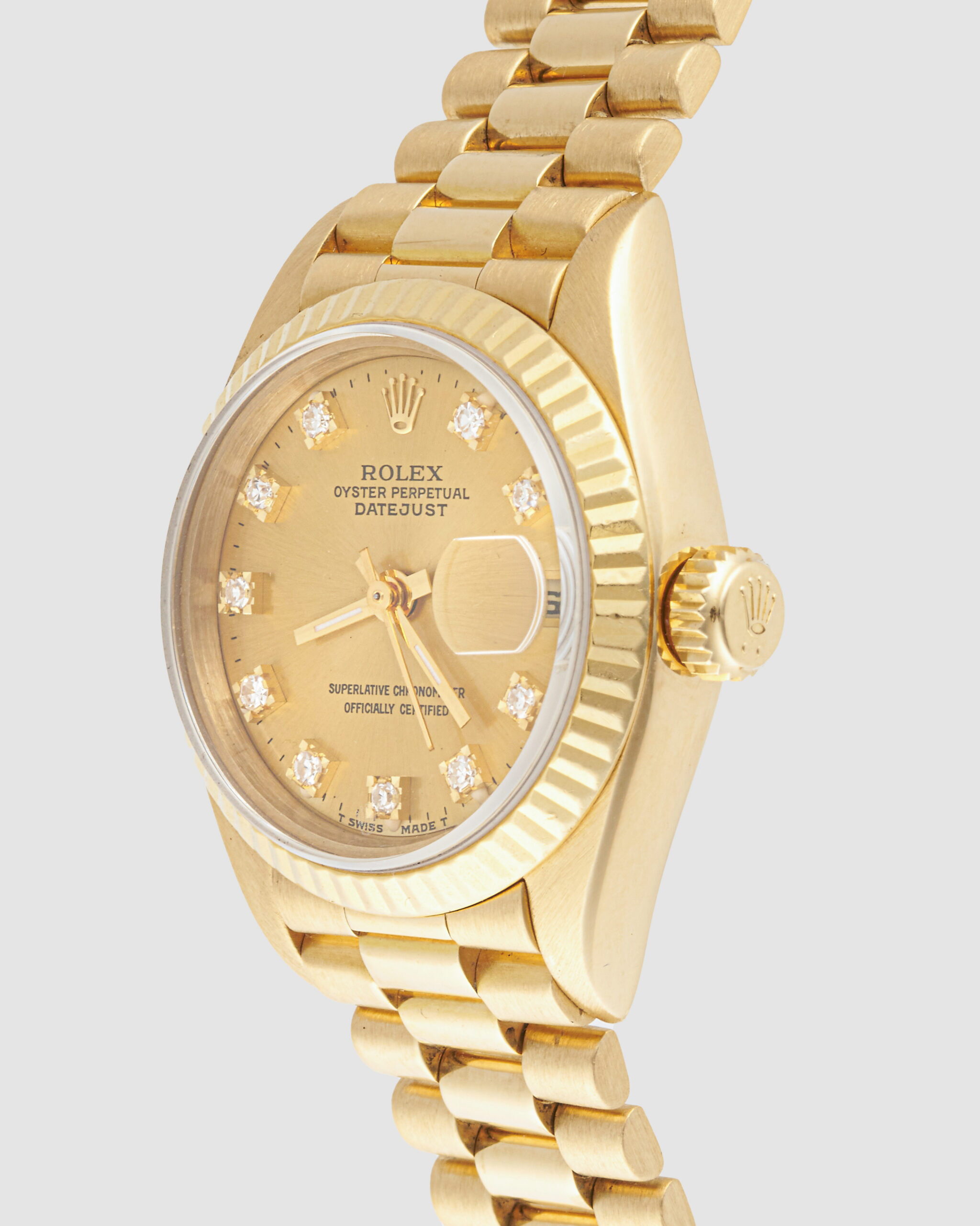 Rolex Datejust 69178 Champagne Diamond Dial - Image 3