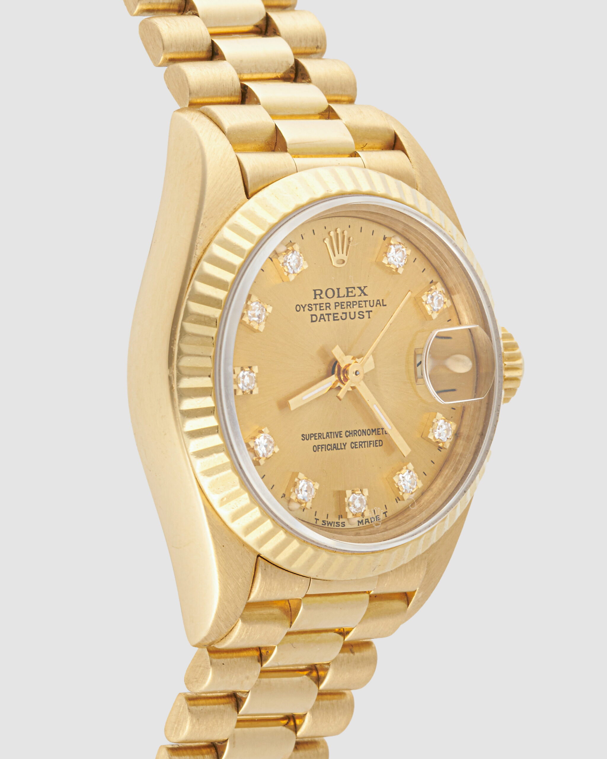 Rolex Datejust 69178 Champagne Diamond Dial - Image 4