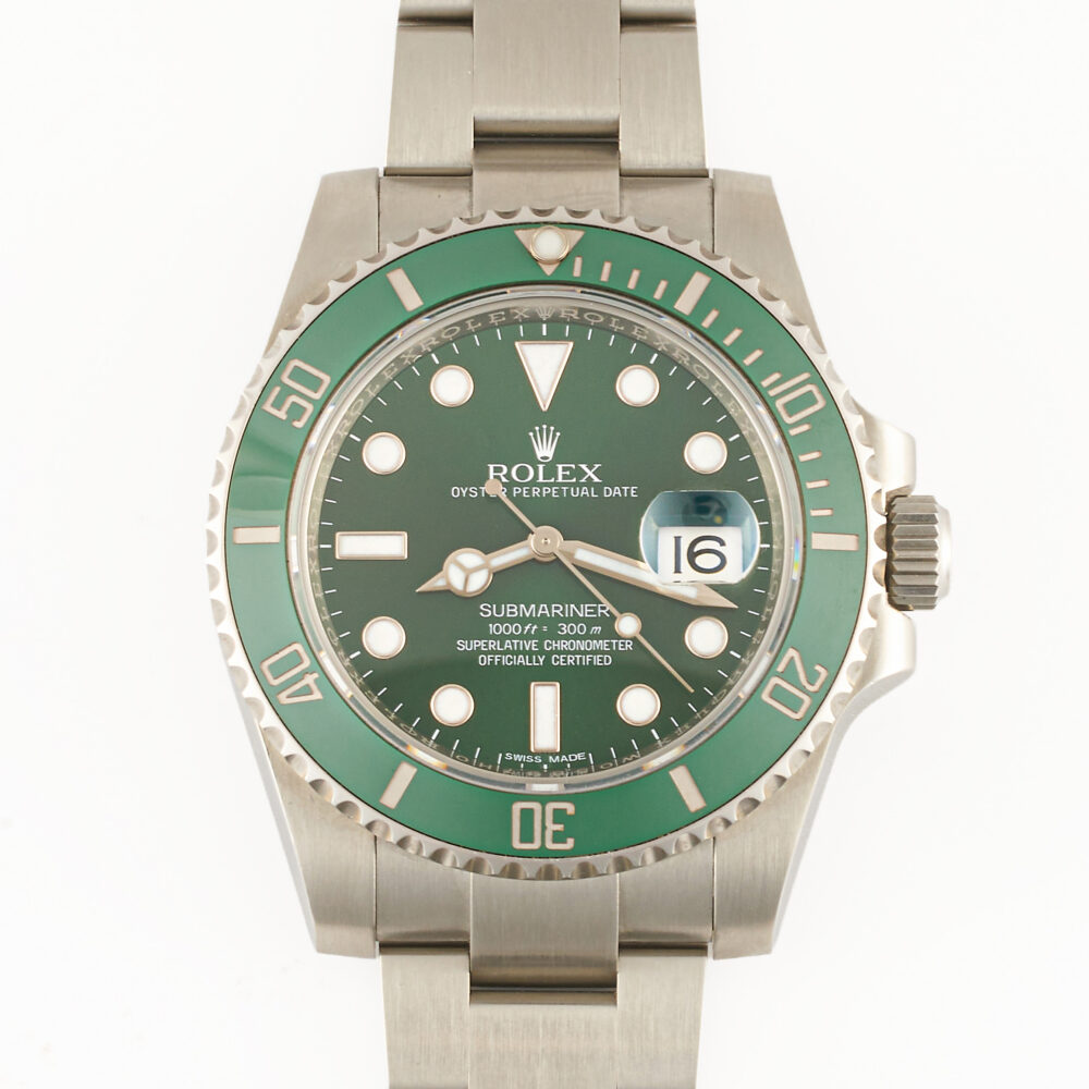 Rolex Submariner 116610LV Hulk 2016 With Box & Papers