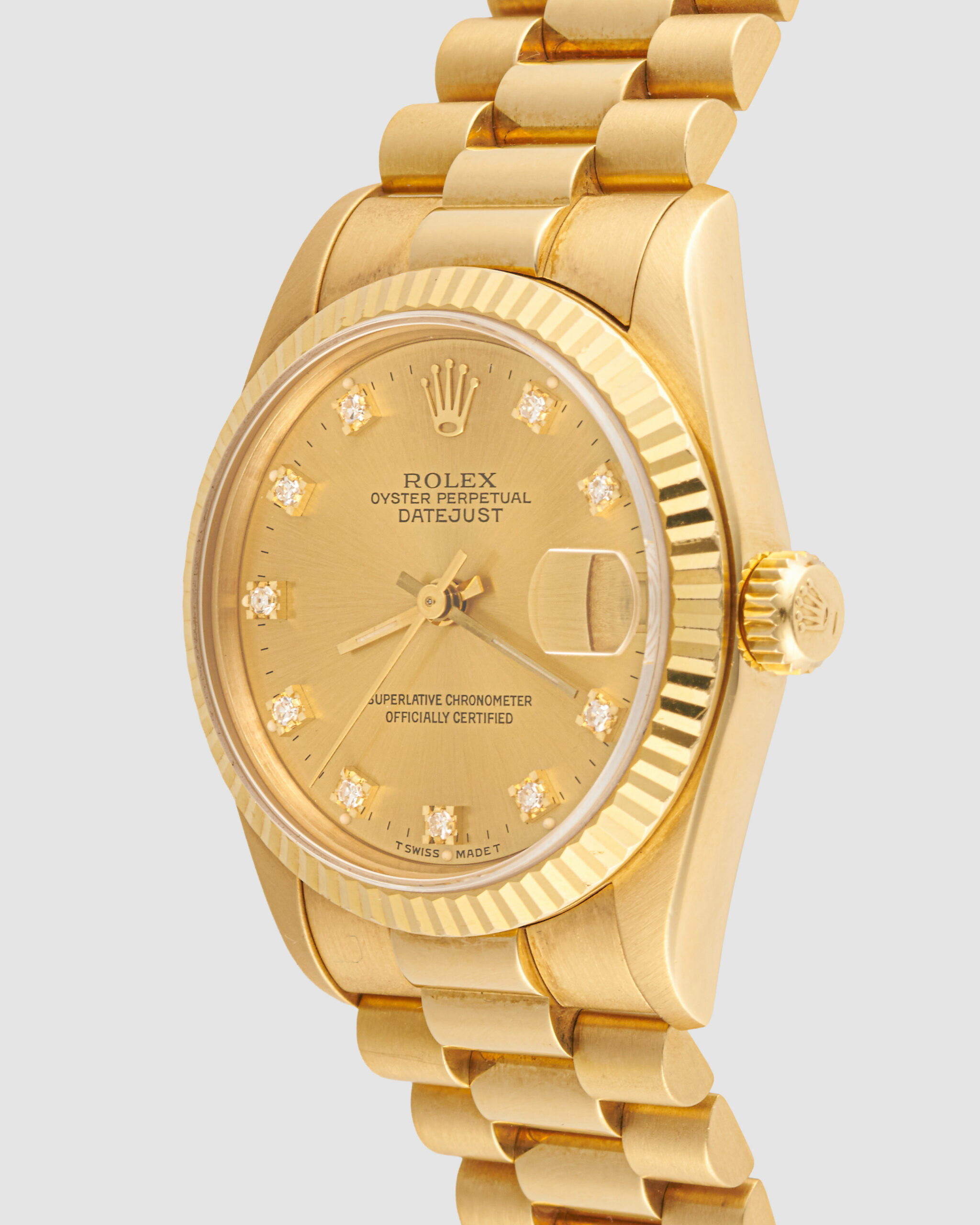 Rolex Datejust 68278 Champagne Diamond Dial - Image 3