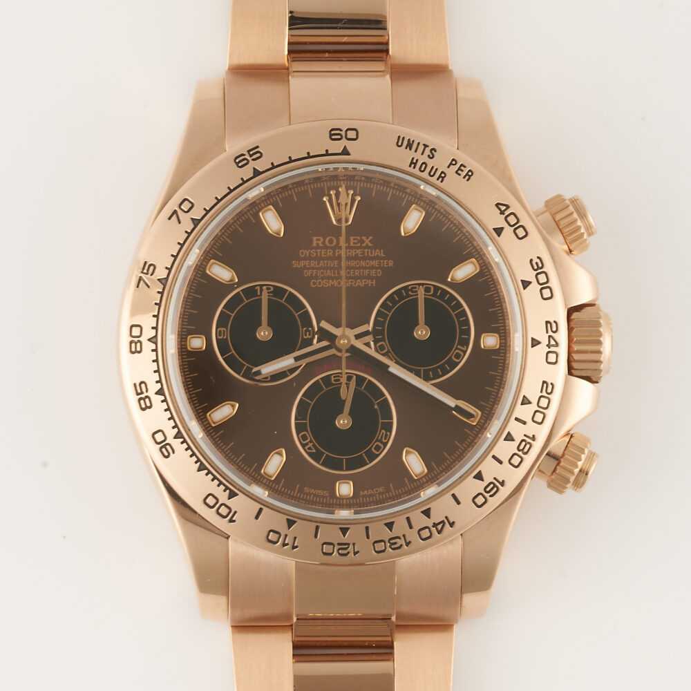 Rolex Daytona 116505 2022 Chocolate Dial With Box And Papers