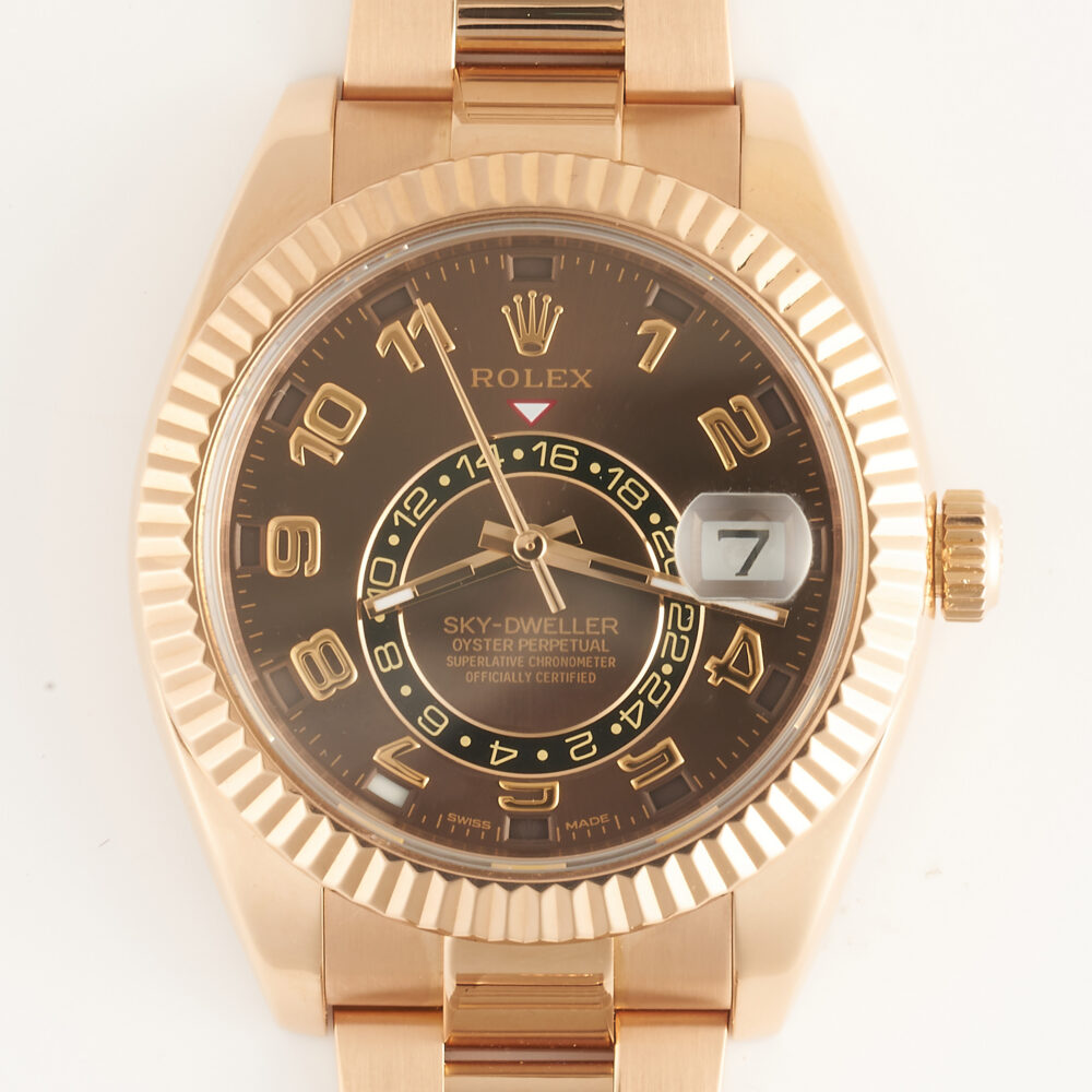 Rolex Skydweller 326935 Chocolate Dial 2016 With Box And Papers
