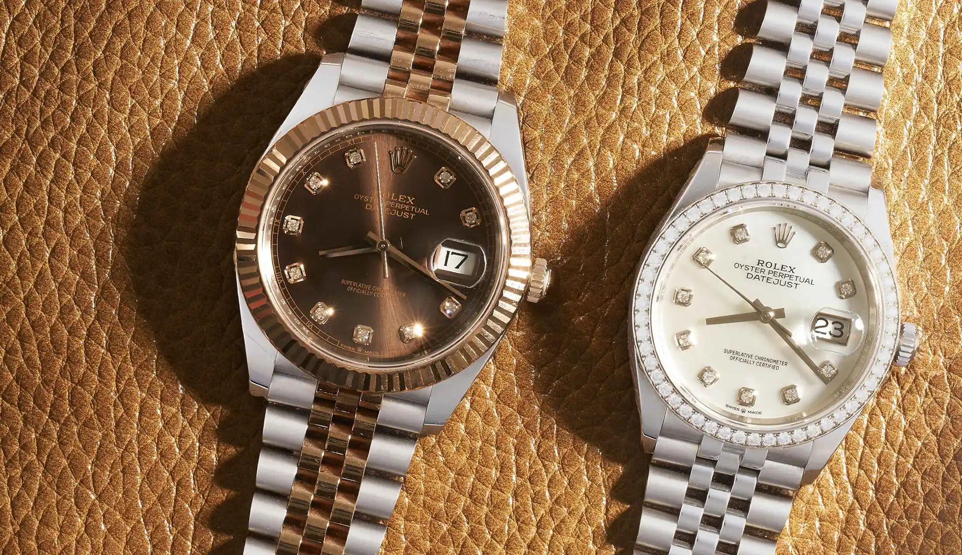 Pre-owned Rolex Datejust watches