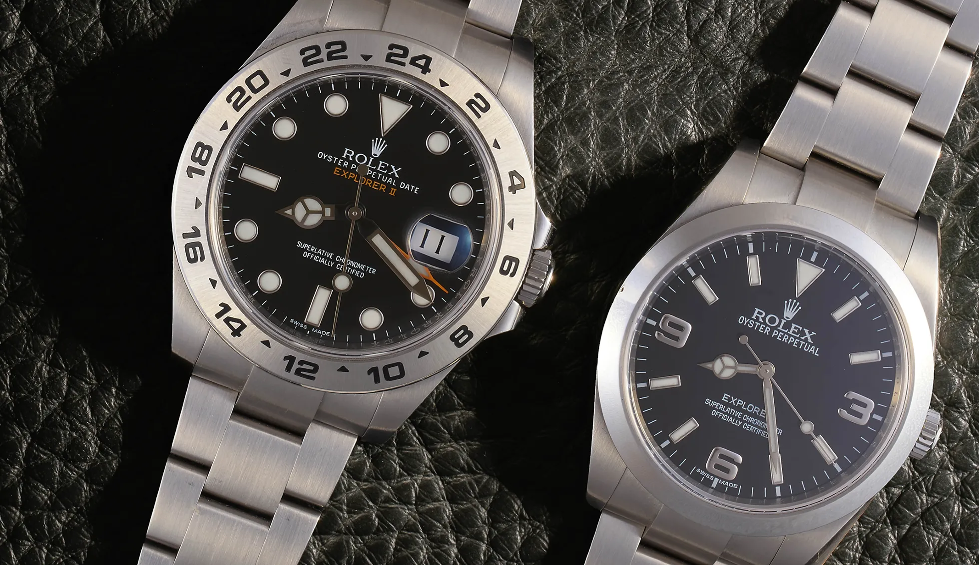 Pre-owned Rolex Explorer watches
