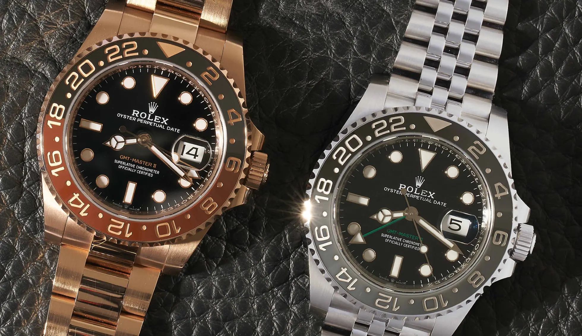 Pre-owned Rolex GMT-Master II watches