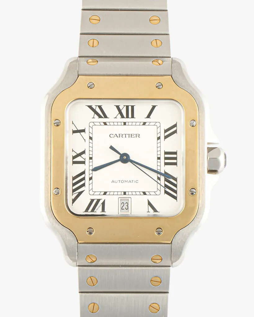 Cartier Santos W2SA0009 White Dial