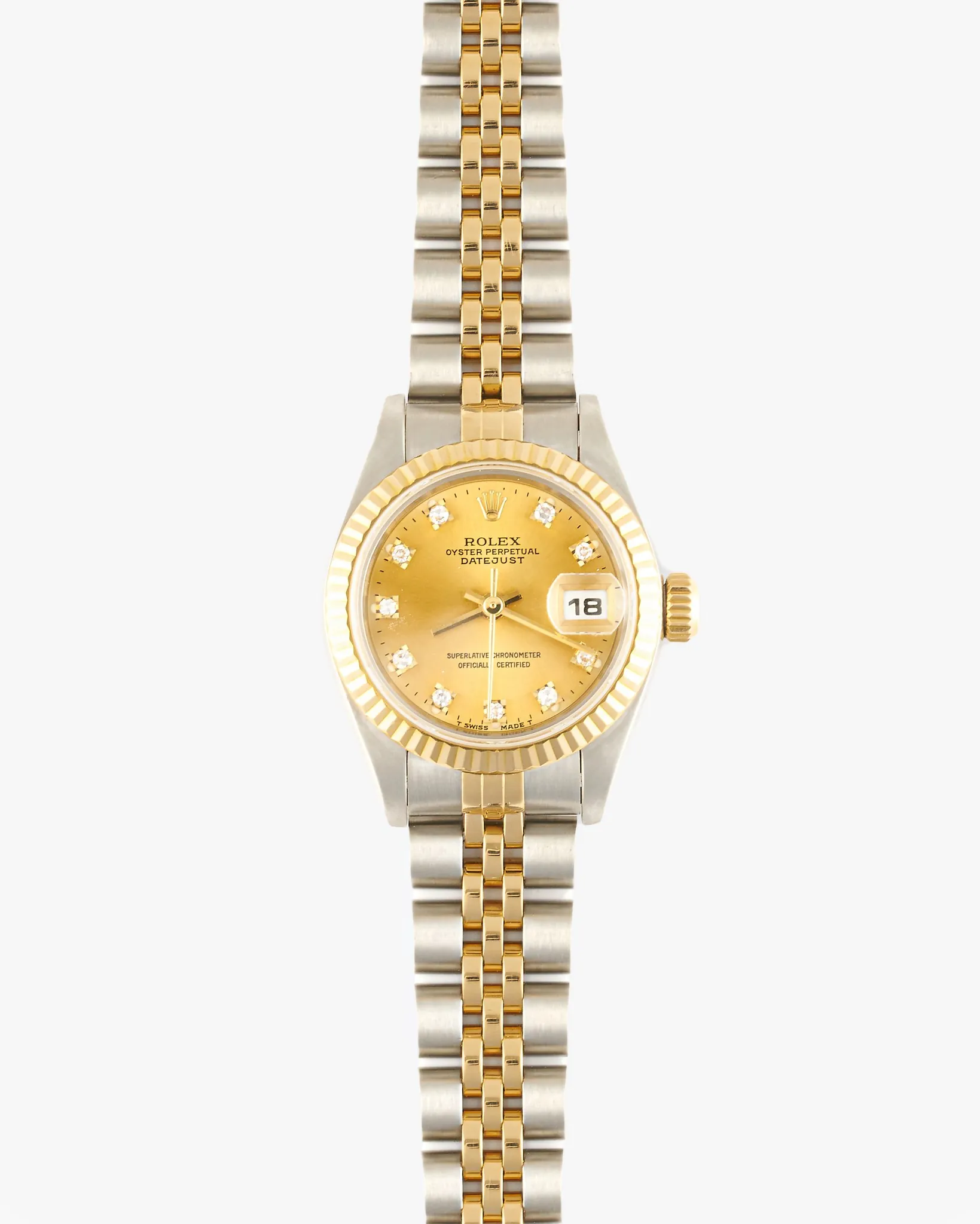 Rolex 69173 Datejust Champagne Diamond Dial – photo 2