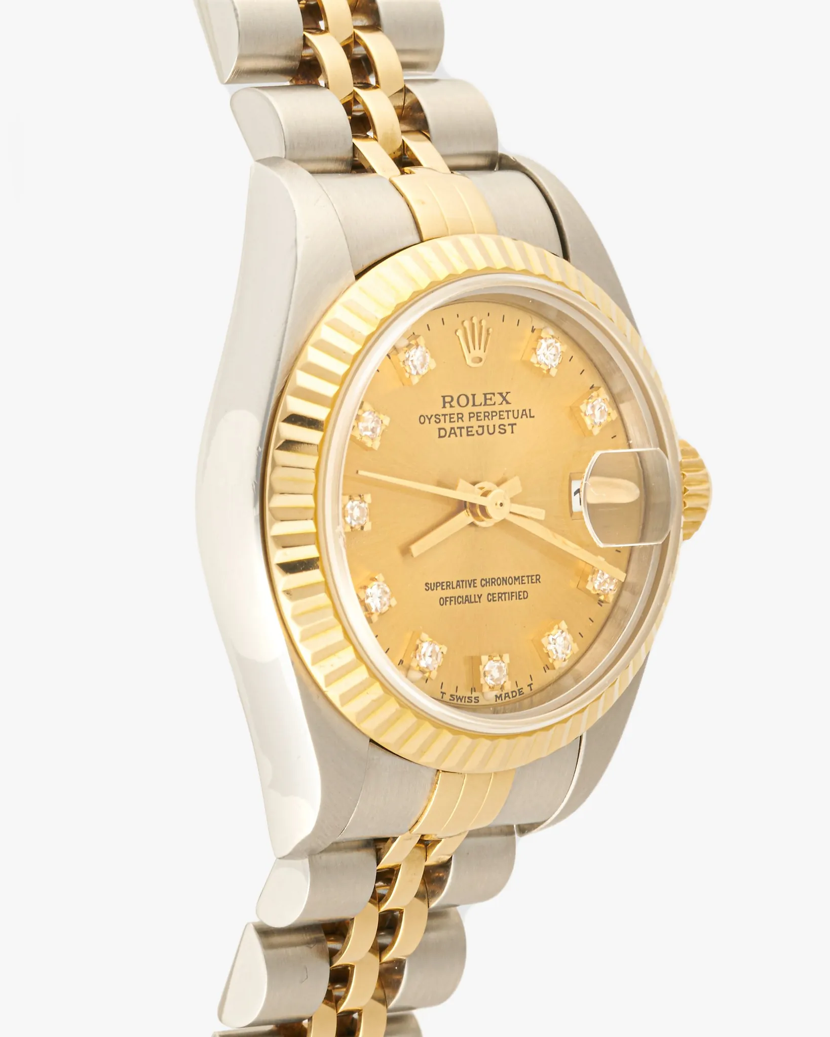 Rolex 69173 Datejust Champagne Diamond Dial – photo 4