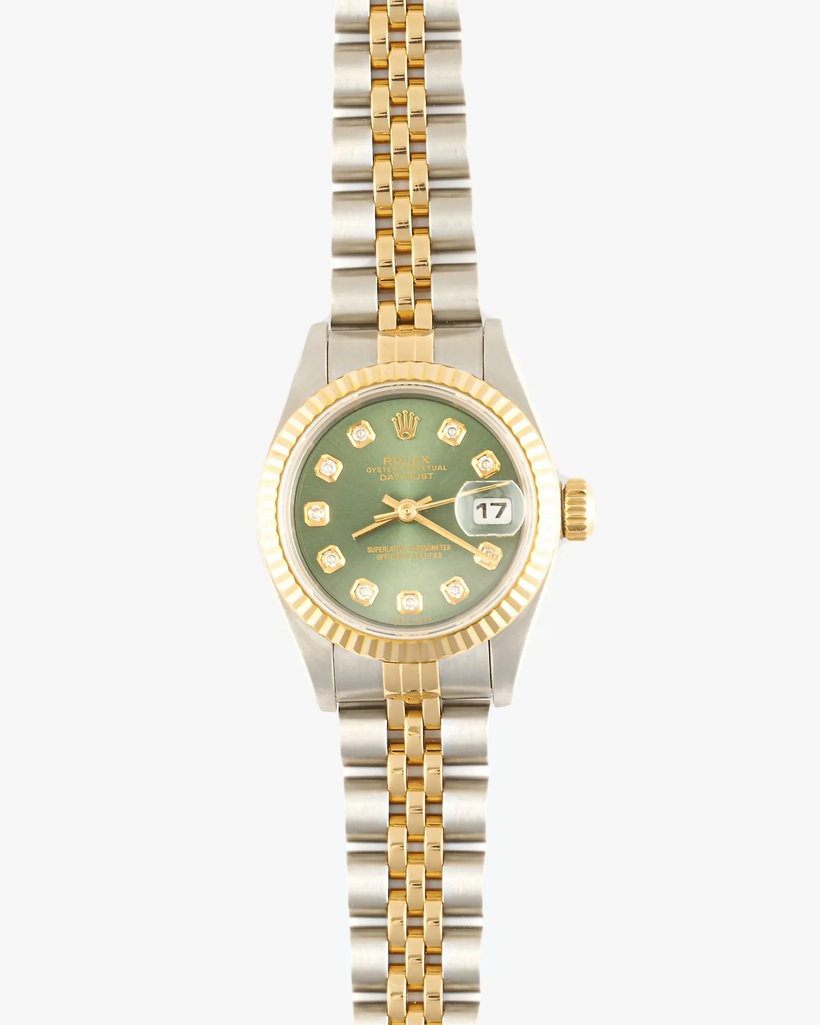 Rolex 69173 Datejust Custom Olive Dial – photo 2