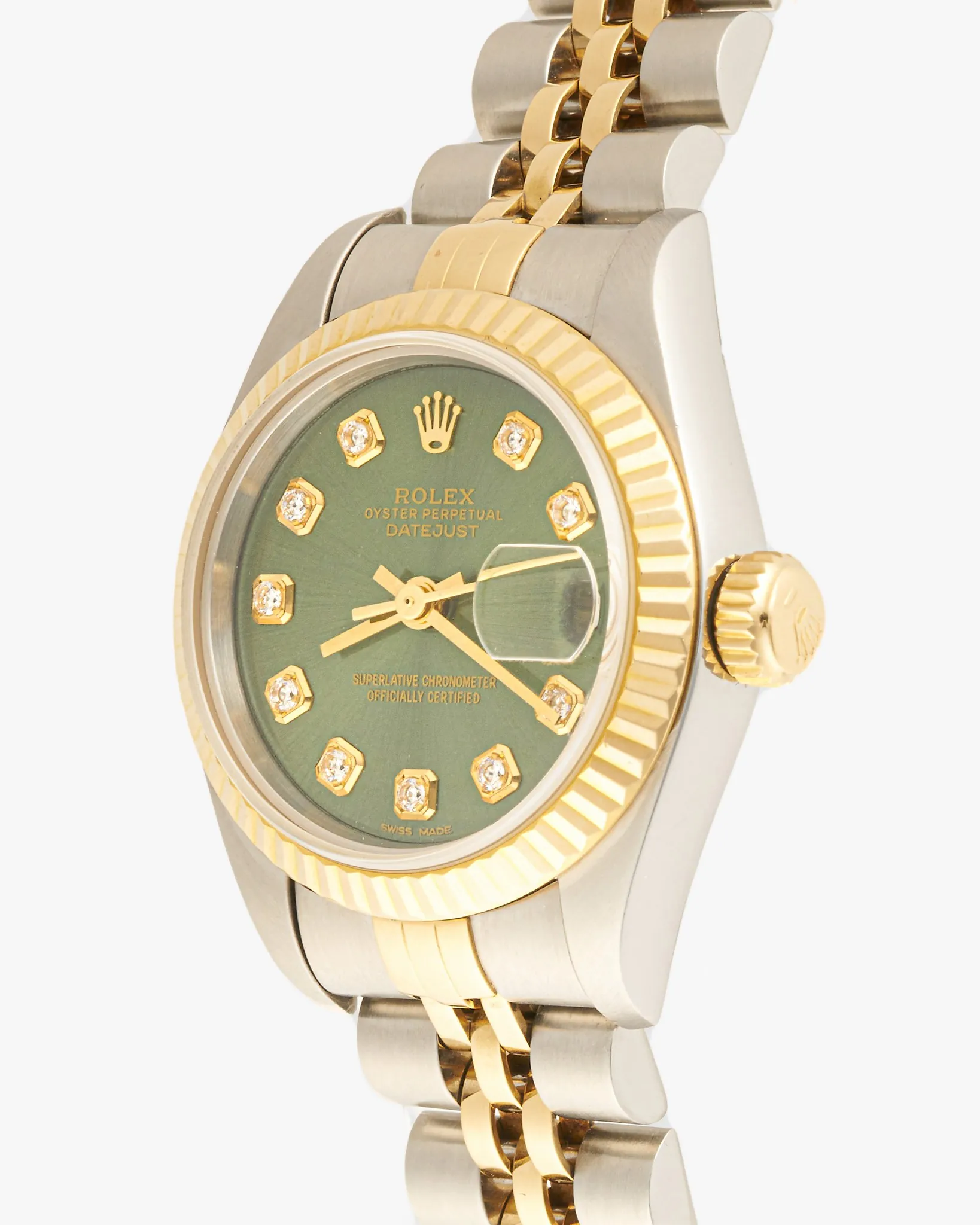 Rolex 69173 Datejust Custom Olive Dial – photo 3