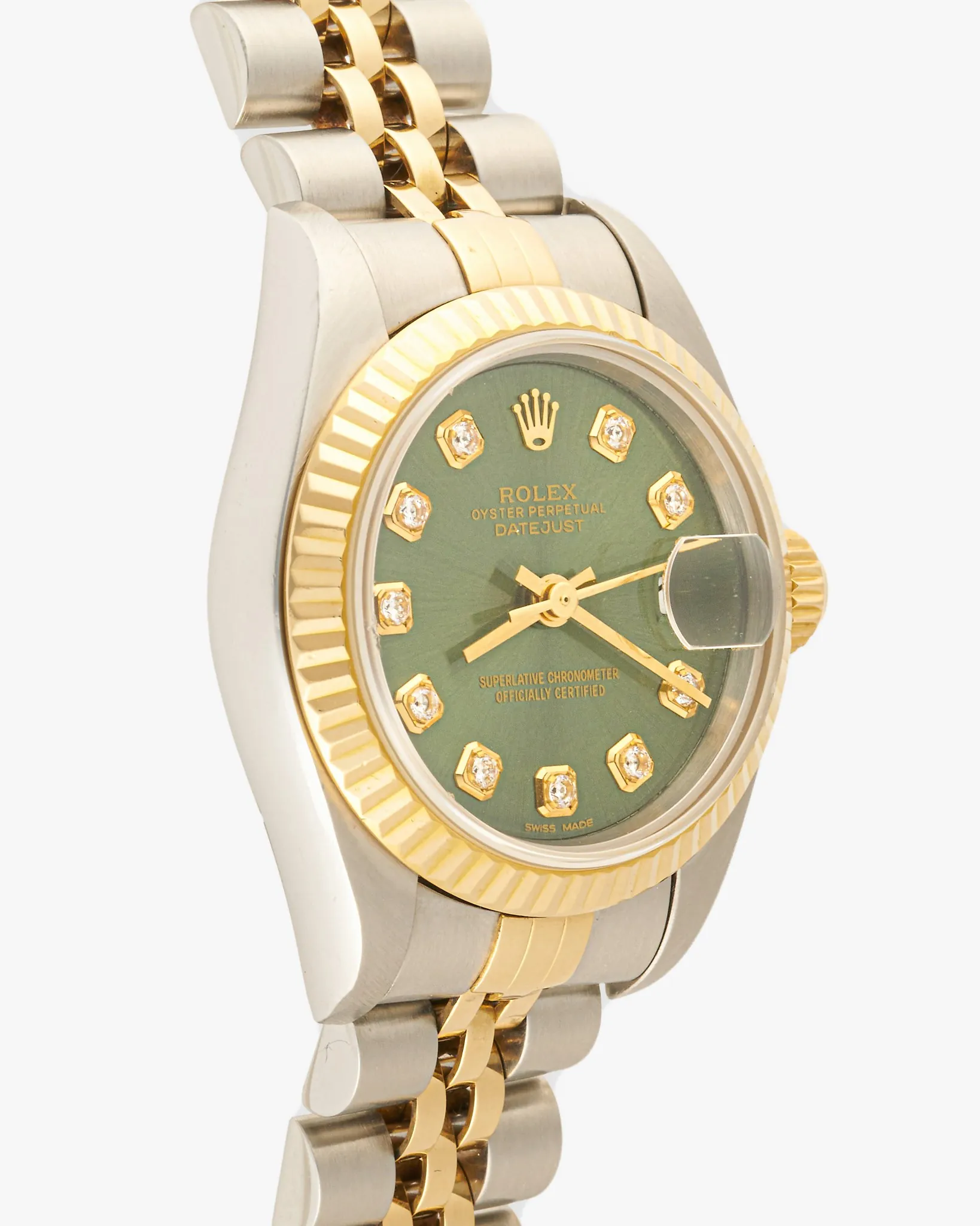 Rolex 69173 Datejust Custom Olive Dial – photo 4