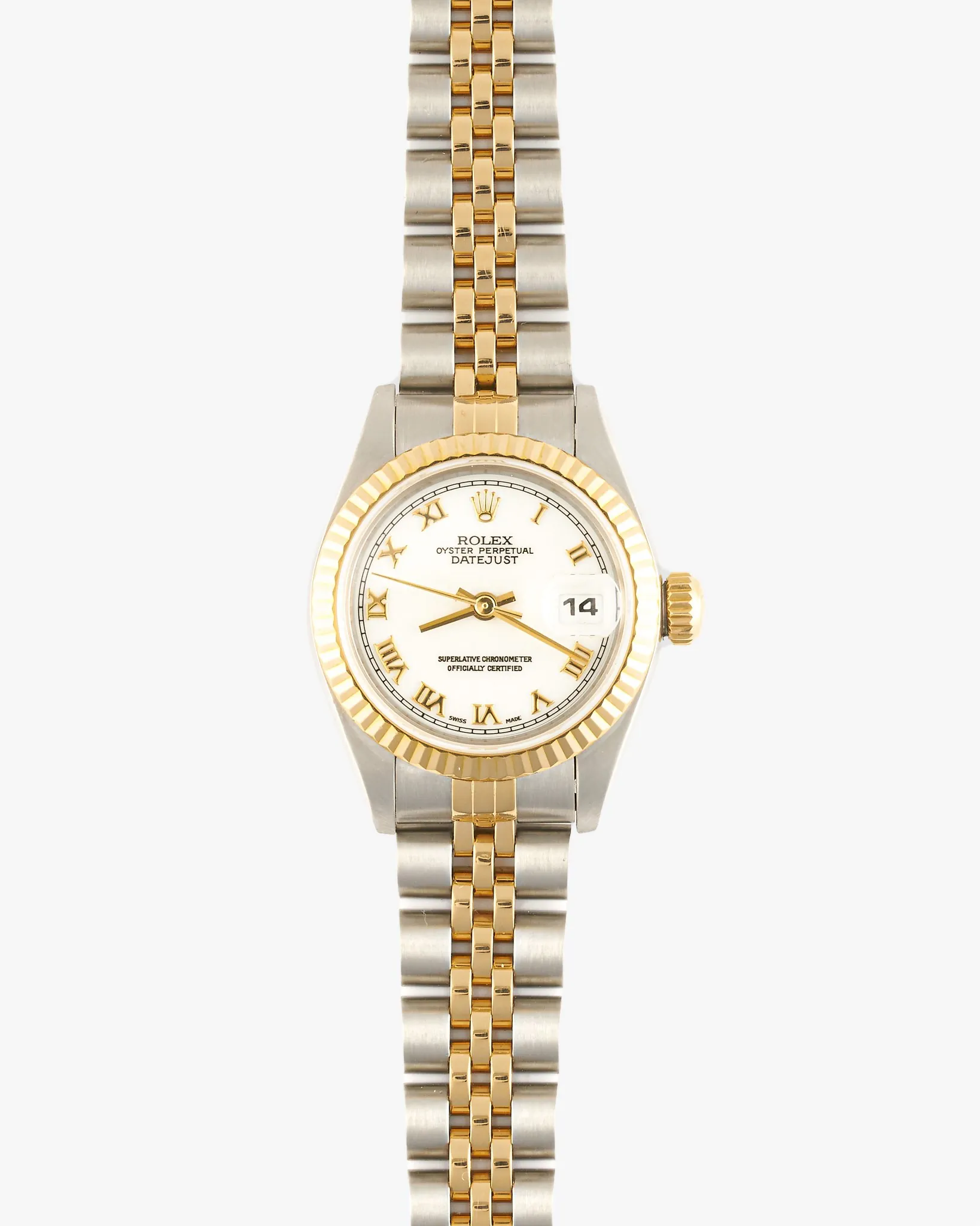 Rolex 69173 Datejust White Roman Numeral Dial – photo 2