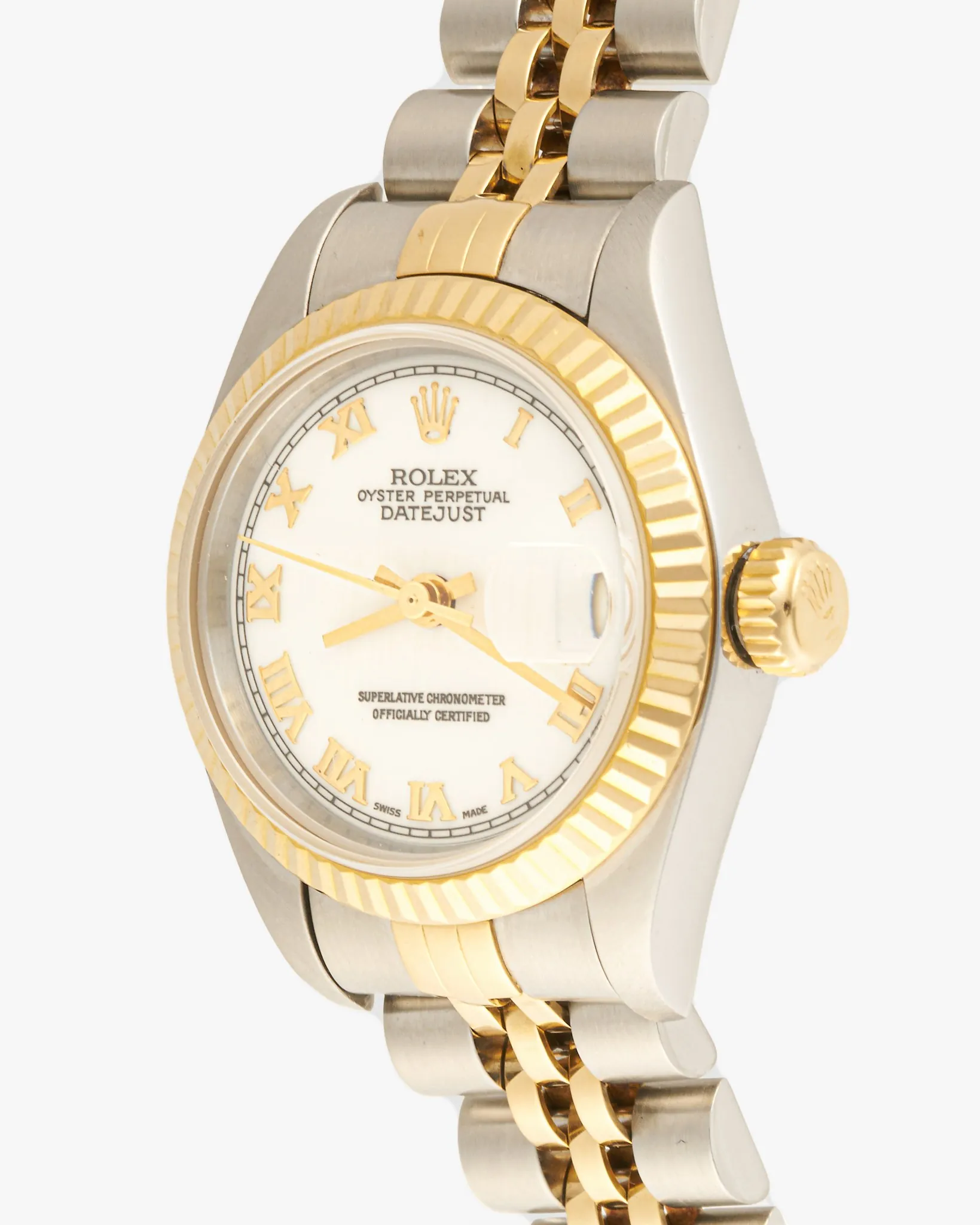 Rolex 69173 Datejust White Roman Numeral Dial – photo 3