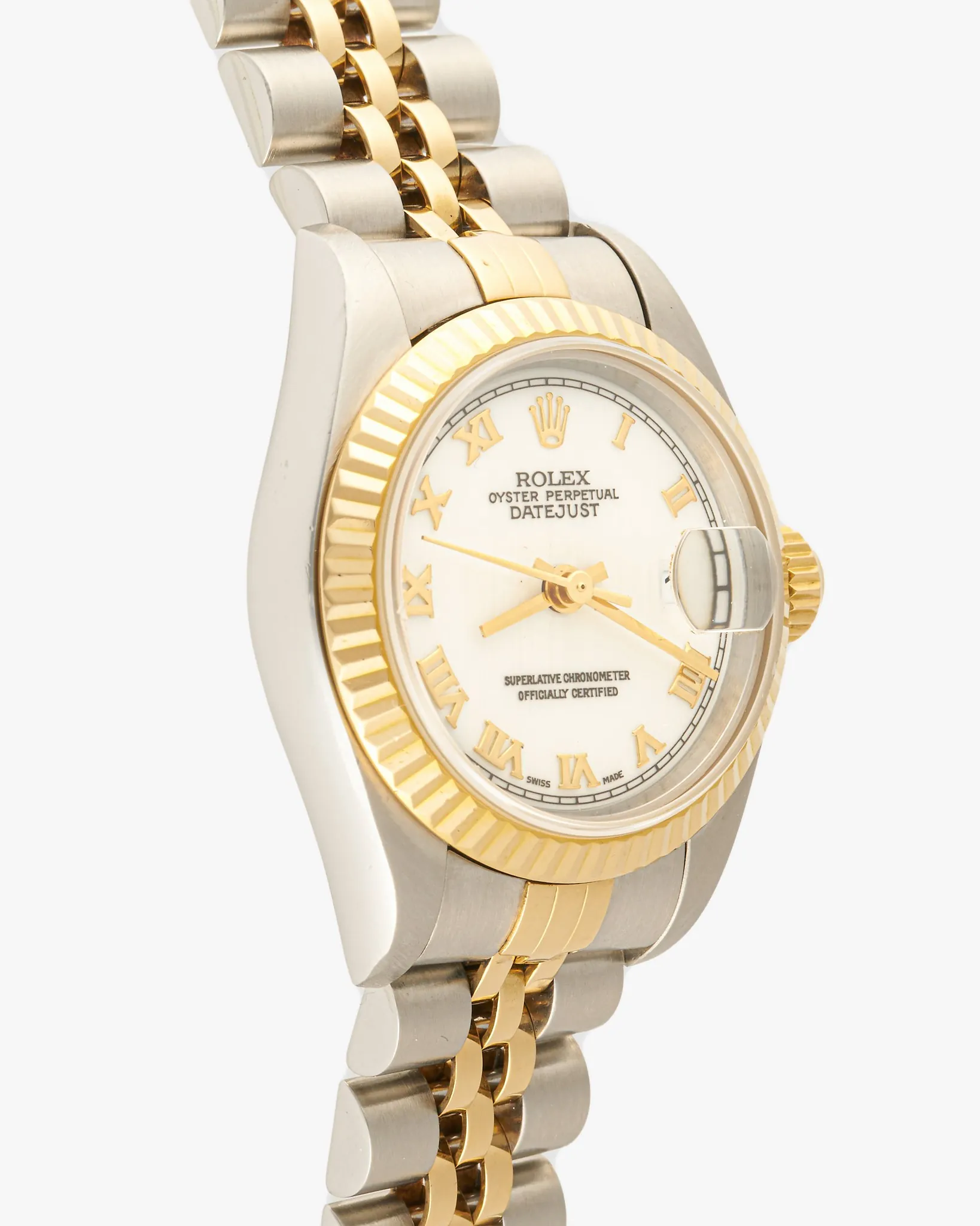 Rolex 69173 Datejust White Roman Numeral Dial – photo 4
