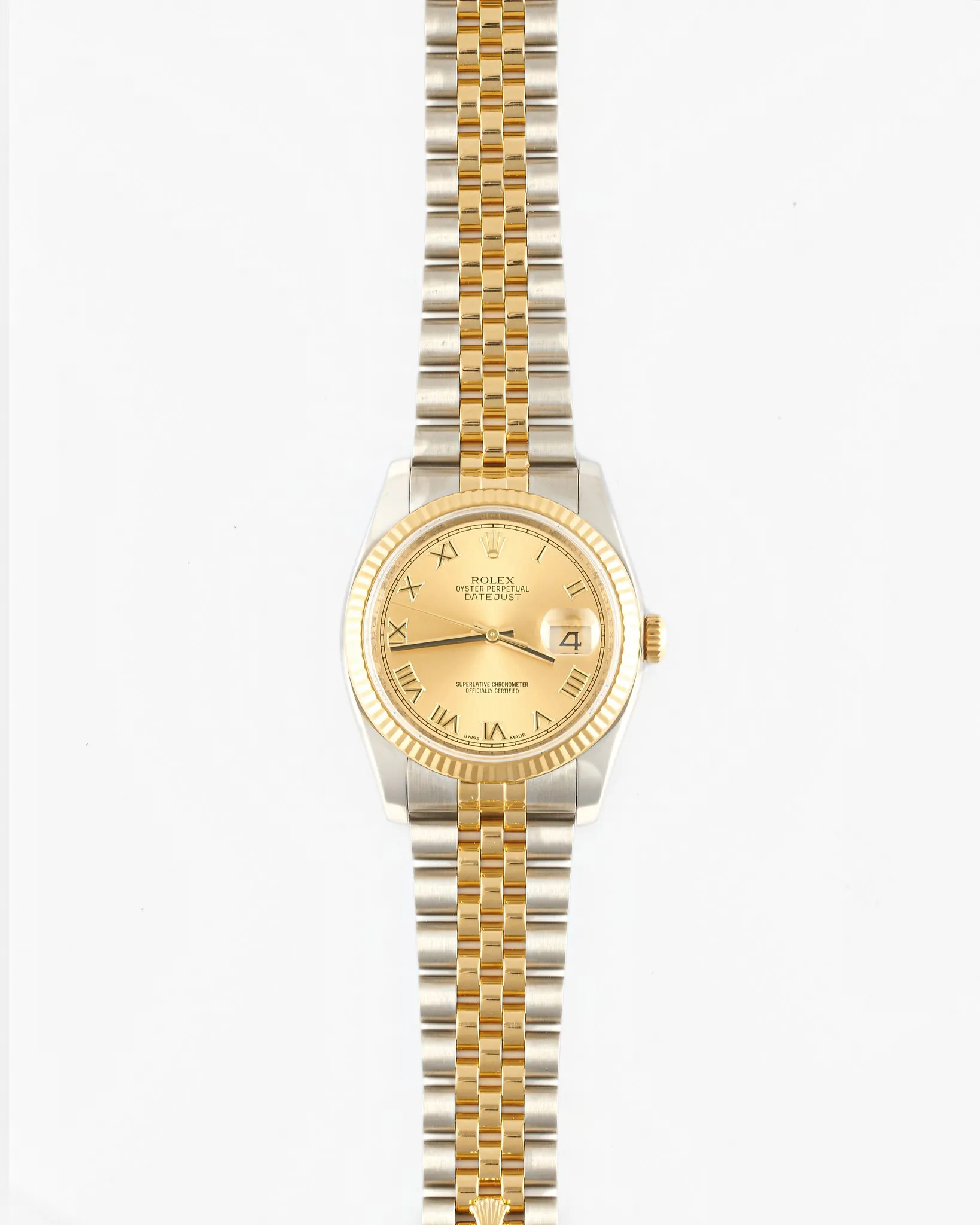 Rolex Datejust 116233 Champagne Roman Numeral – photo 2