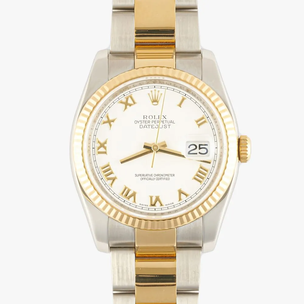 Rolex Datejust 116233 White Roman Numeral