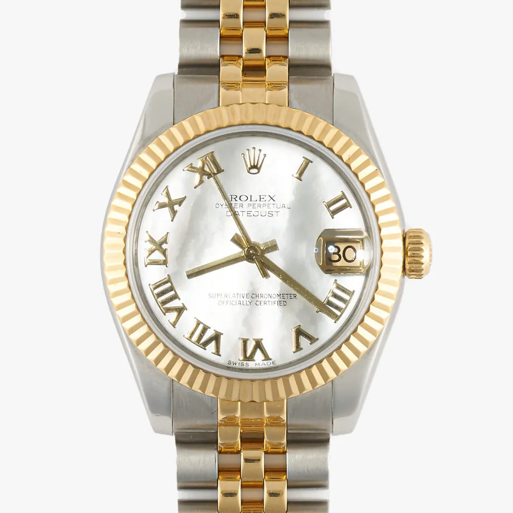 Rolex Datejust 178273 MOP Roman Dial 2013