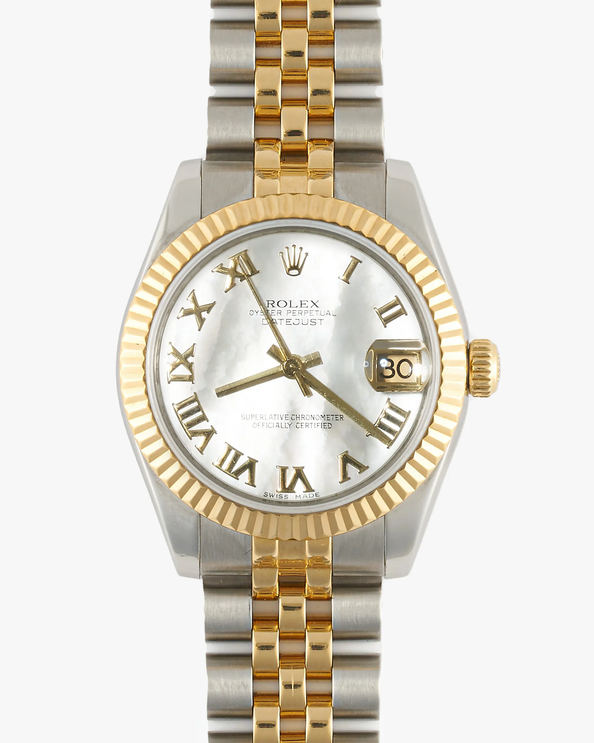 Rolex Datejust 178273 MOP Roman Dial 2013