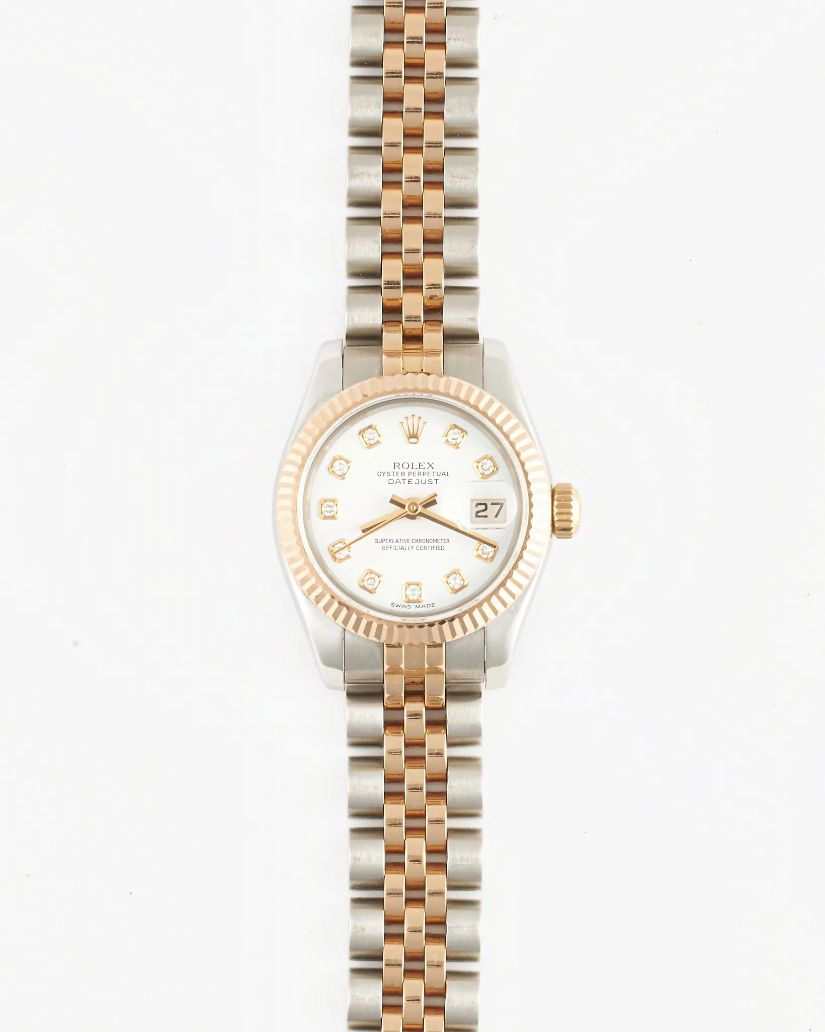 Rolex Datejust 179171 2014 White Diamond Dial – photo 2