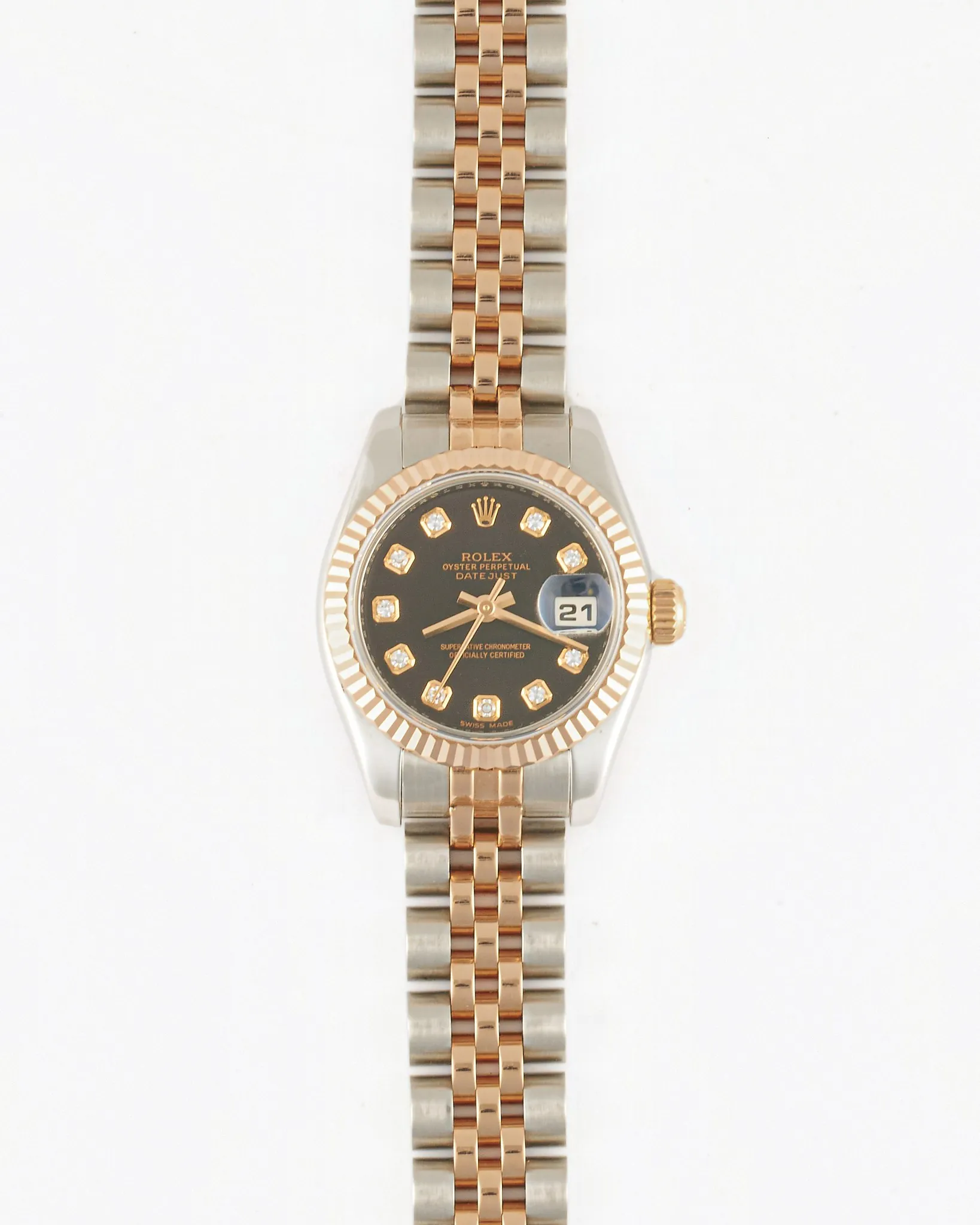 Rolex Datejust 179171 2015 Black Diamond Dial – photo 2