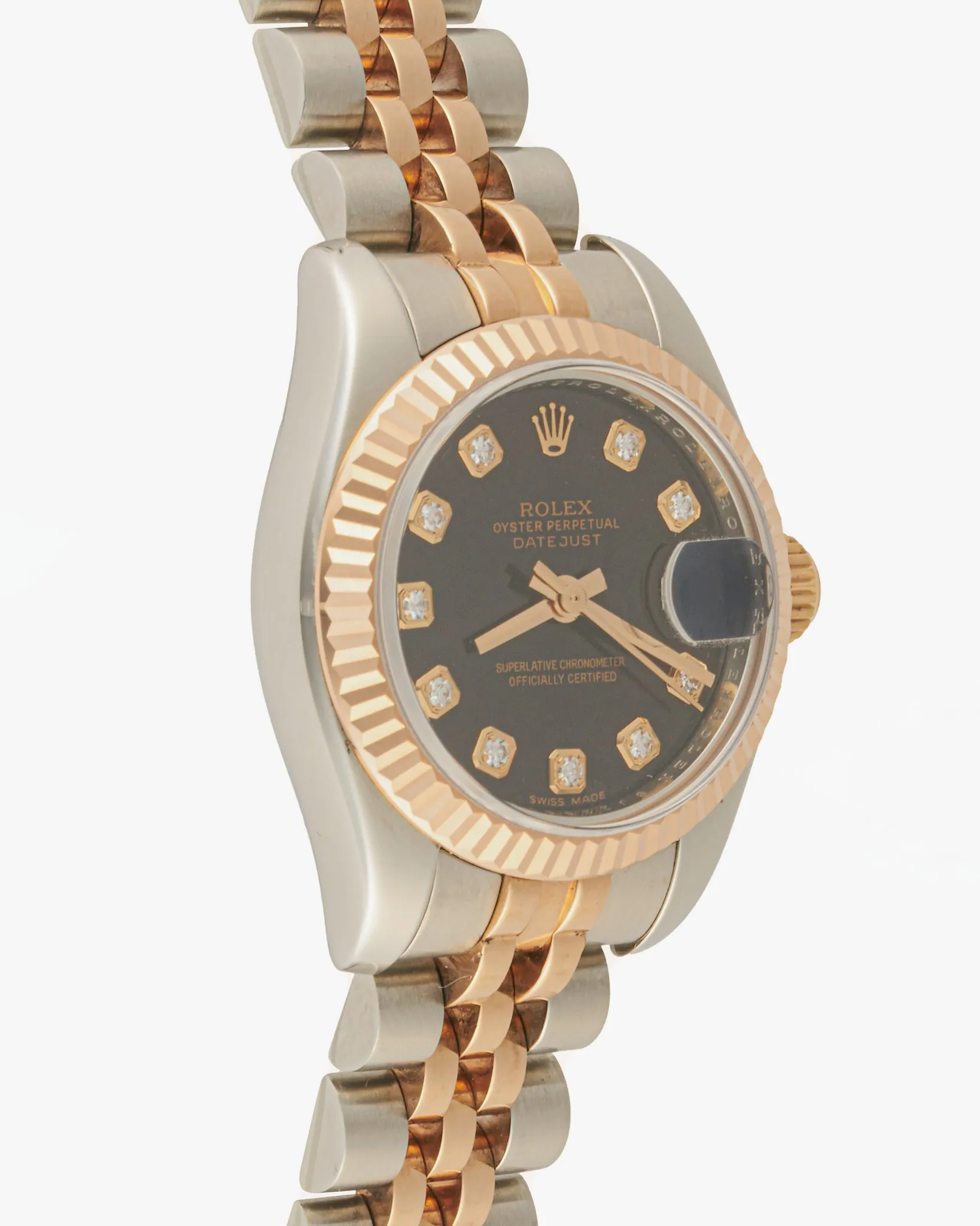 Rolex Datejust 179171 2015 Black Diamond Dial – photo 4