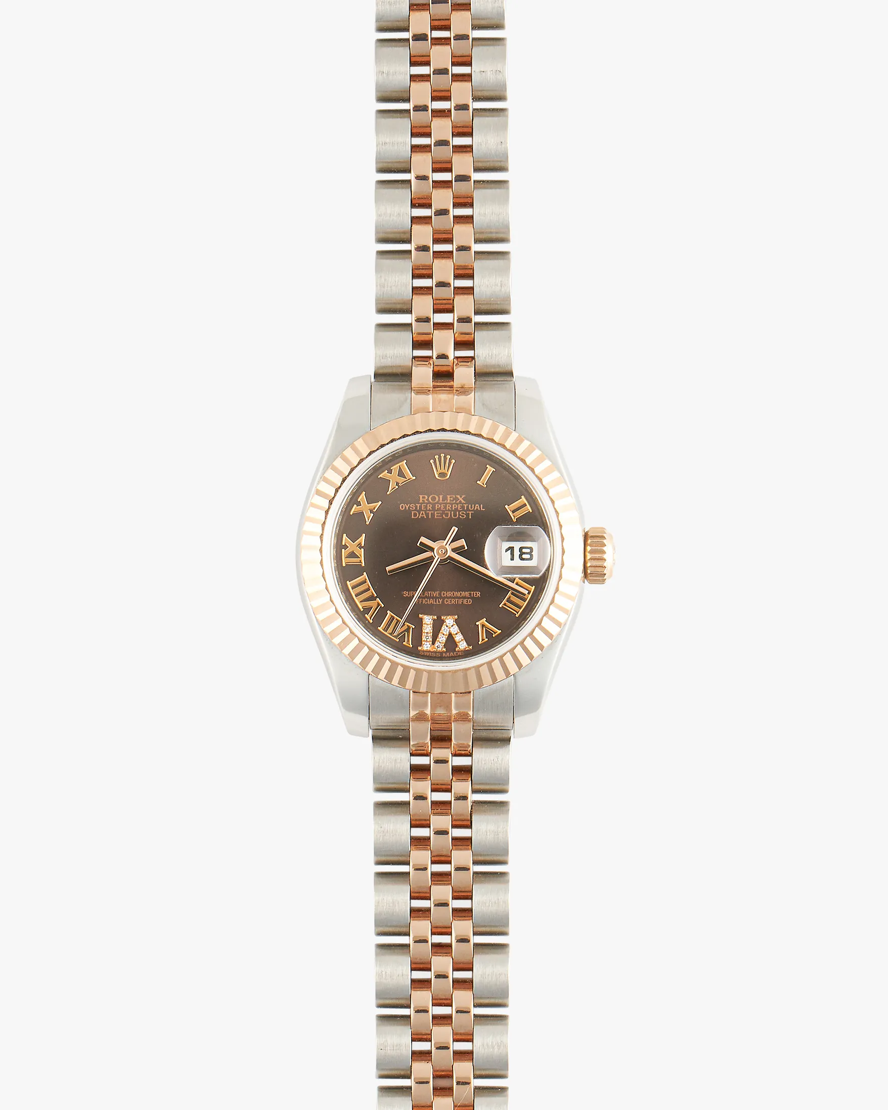 Rolex Datejust 179171 Chocolate Diamond 6 Dial 2014 – photo 2