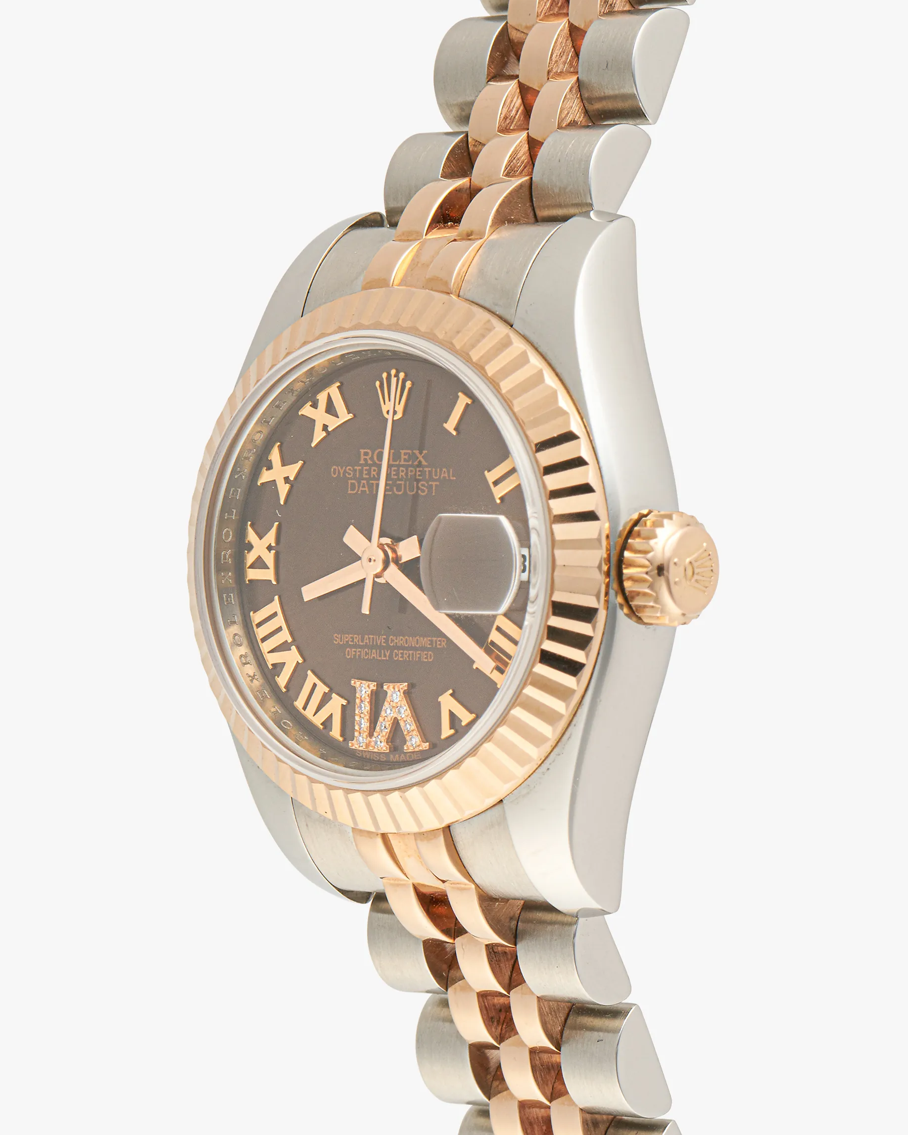 Rolex Datejust 179171 Chocolate Diamond 6 Dial 2014 – photo 3
