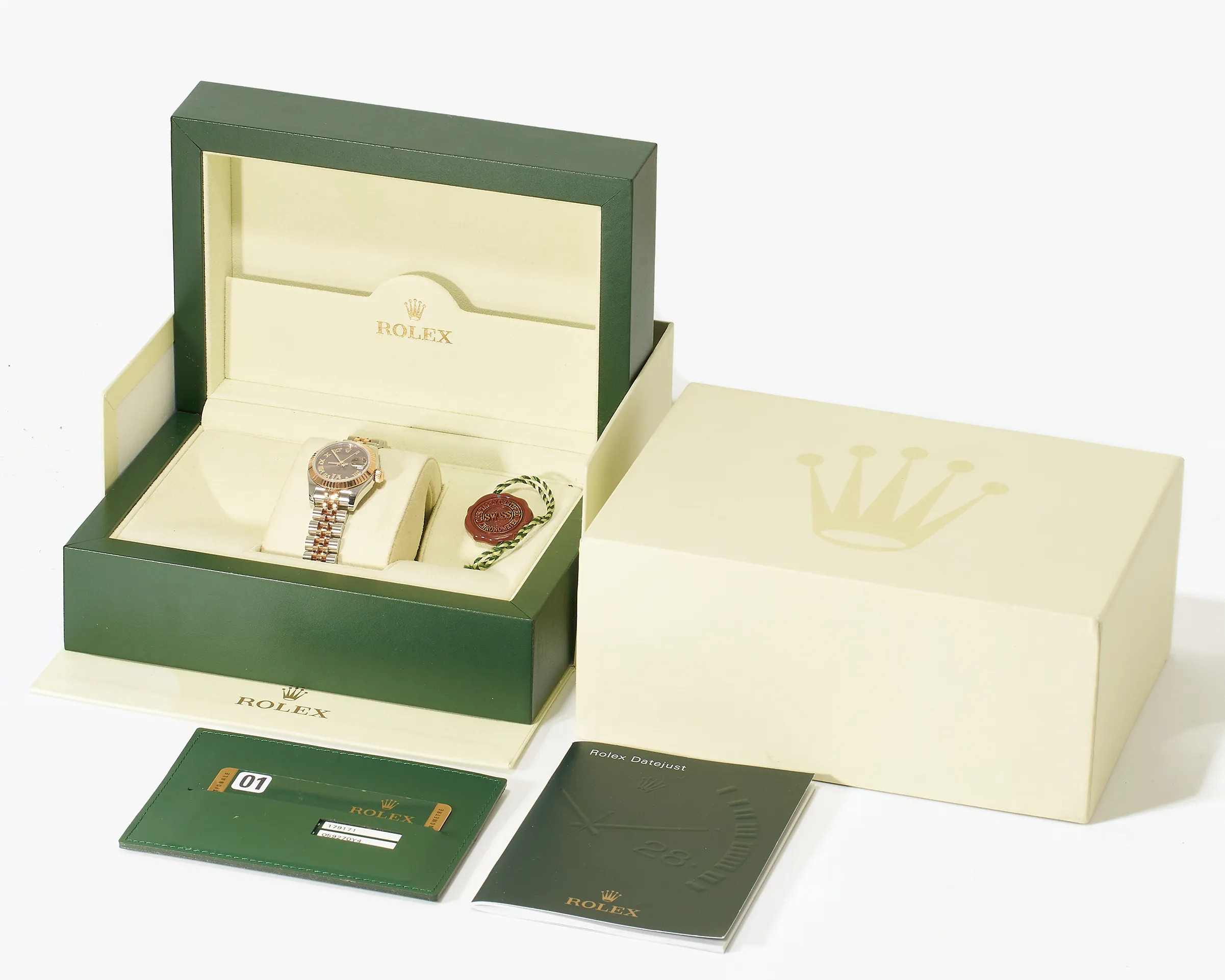 Rolex Datejust 179171 Chocolate Diamond 6 Dial 2014 – photo 5