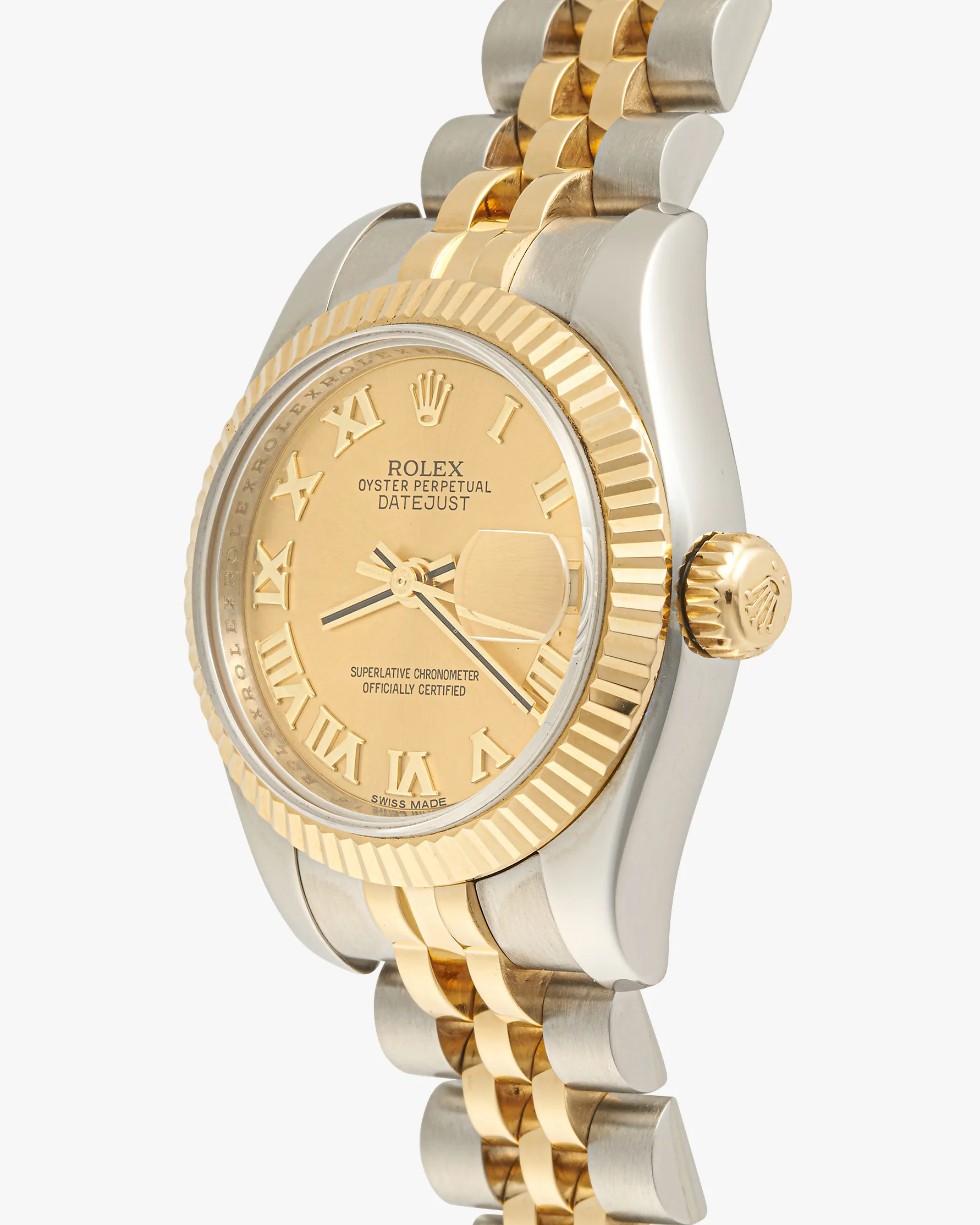 Rolex Datejust 179173 Champagne Roman Dial 2008 – photo 3