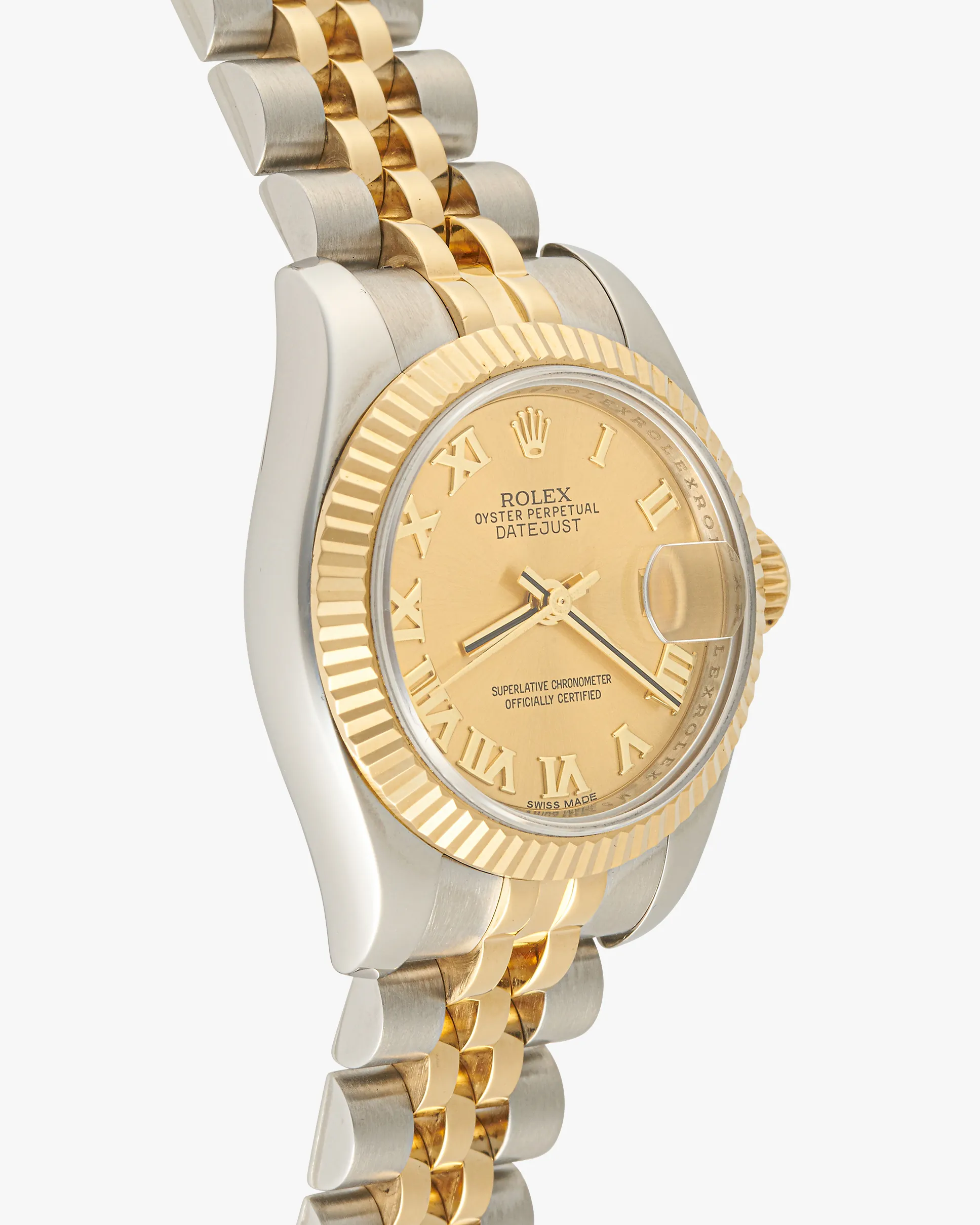 Rolex Datejust 179173 Champagne Roman Dial 2008 – photo 4