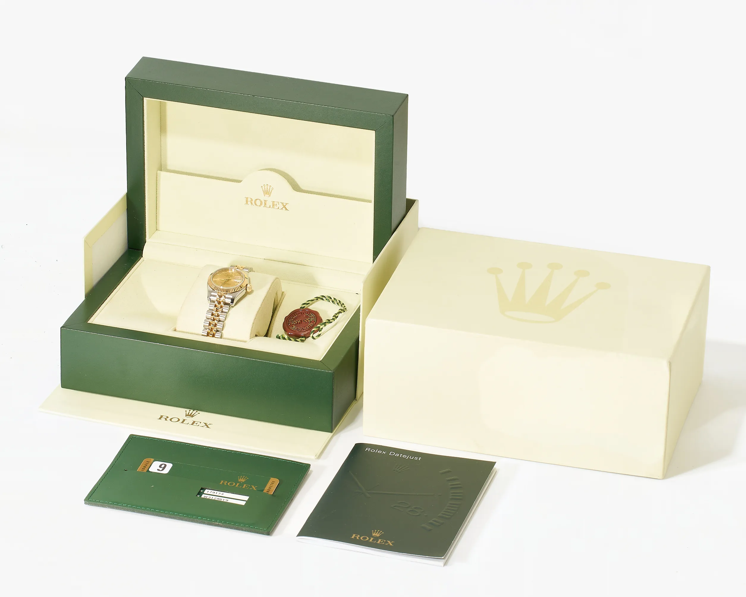 Rolex Datejust 179173 Champagne Roman Dial 2008 – photo 5