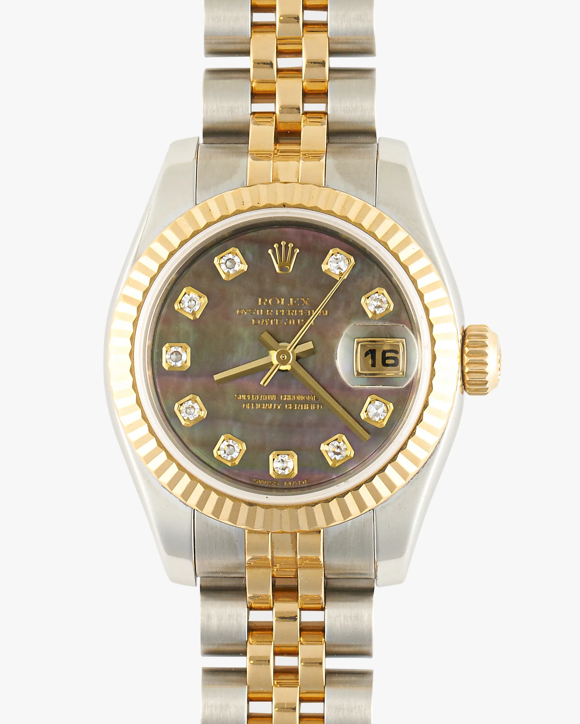 Rolex Datejust 179173 Tahitian Mother Of Pearl Diamond Dial 2006