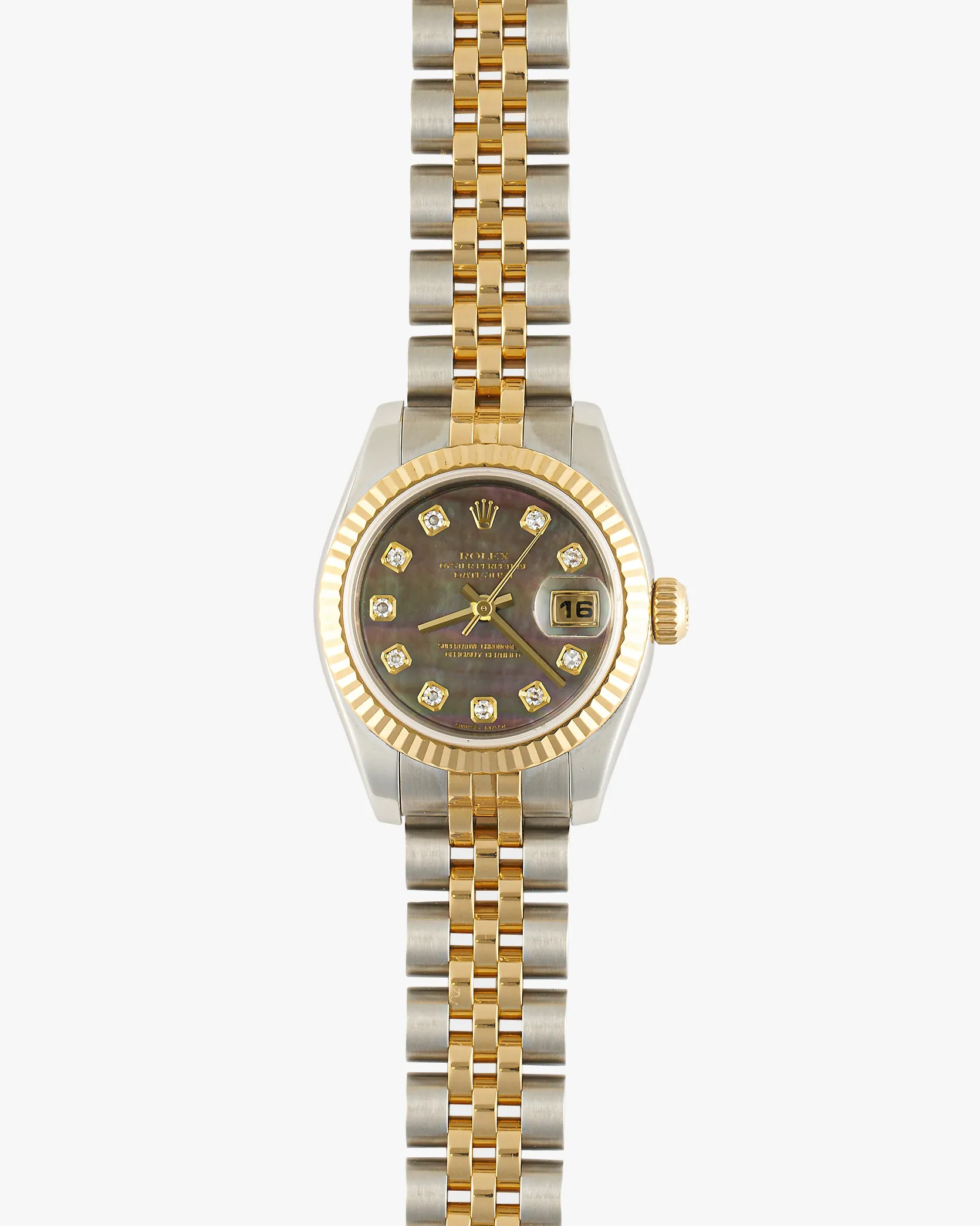 Rolex Datejust 179173 Tahitian Mother Of Pearl Diamond Dial 2006 – photo 2