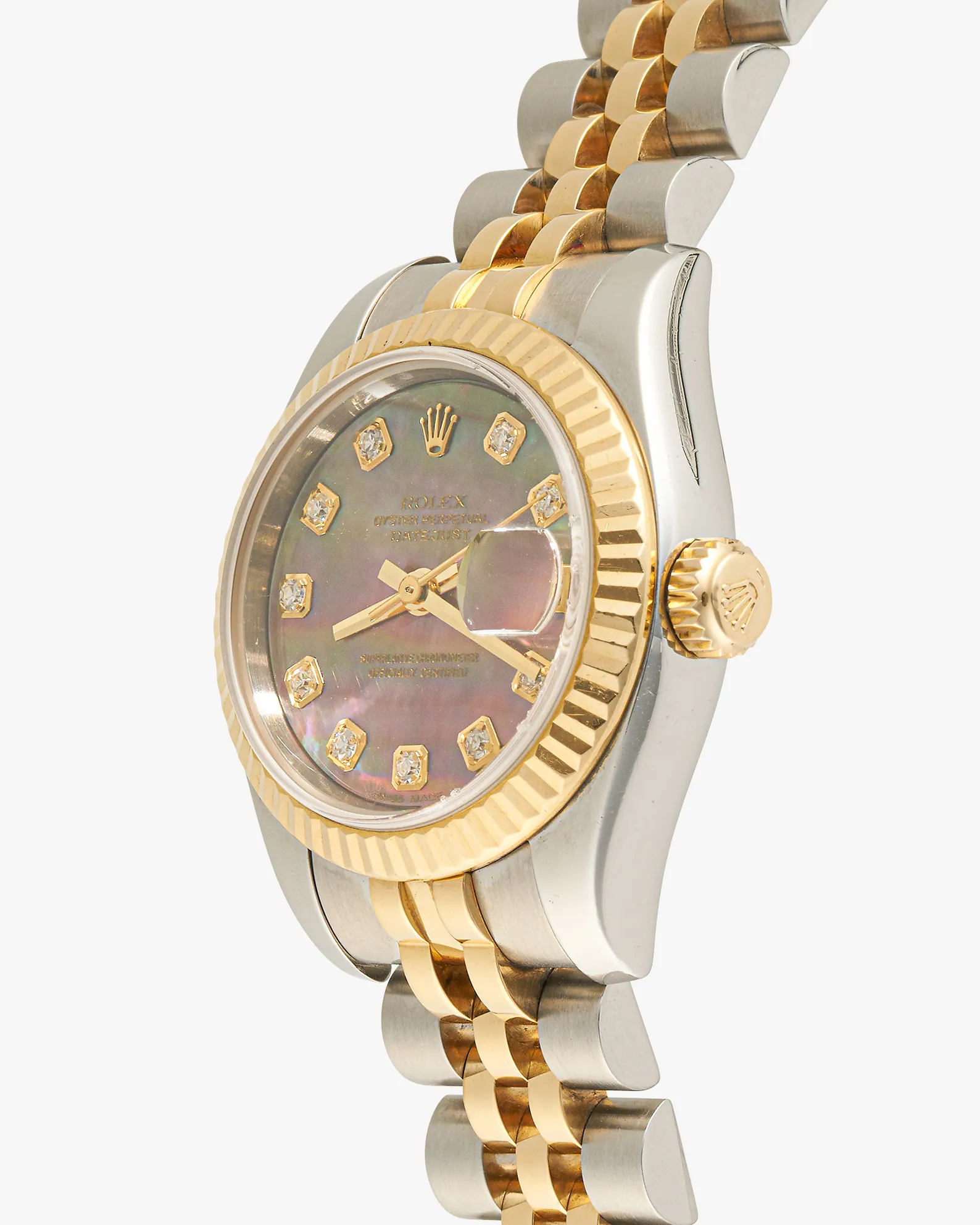 Rolex Datejust 179173 Tahitian Mother Of Pearl Diamond Dial 2006 – photo 3