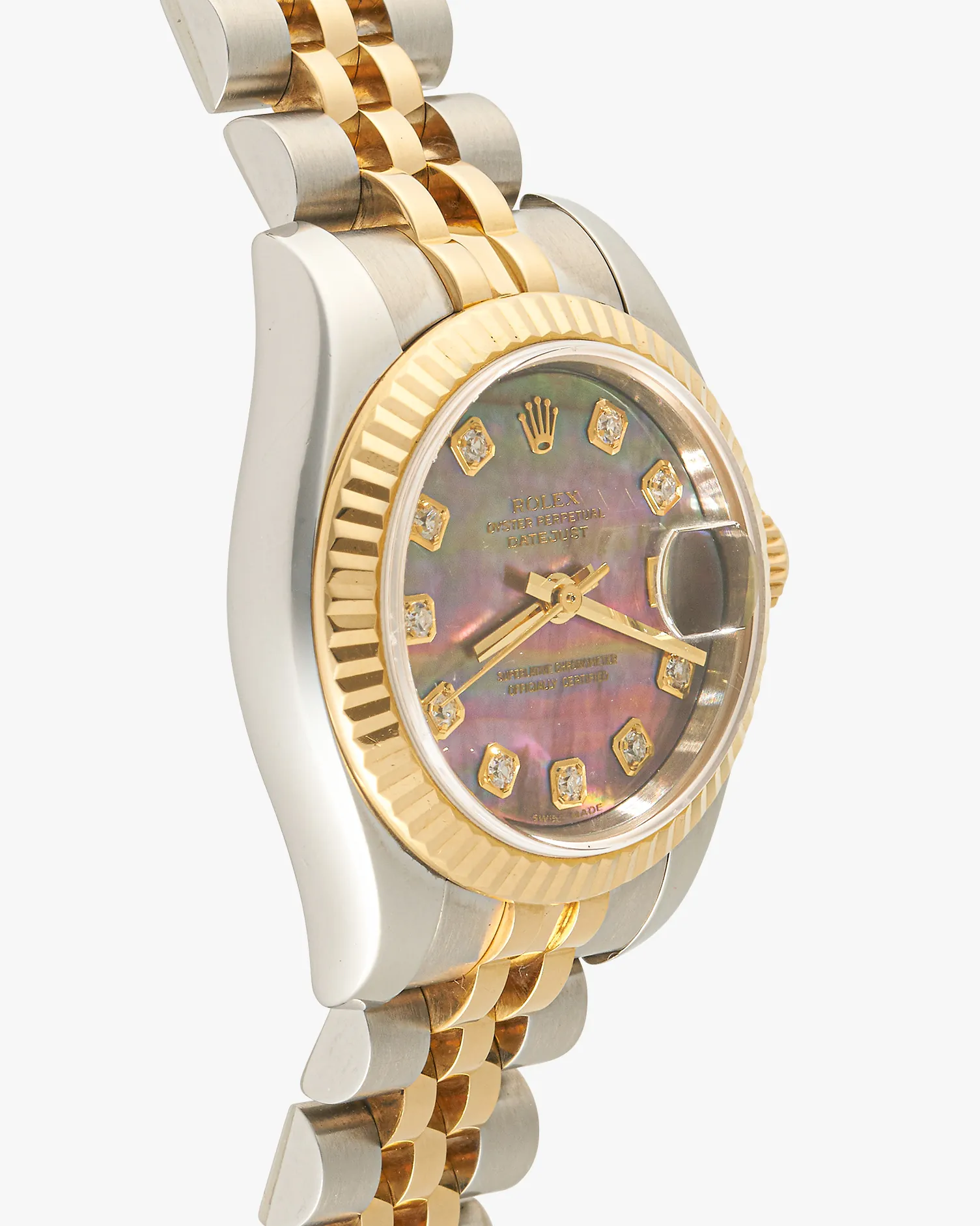 Rolex Datejust 179173 Tahitian Mother Of Pearl Diamond Dial 2006 – photo 4