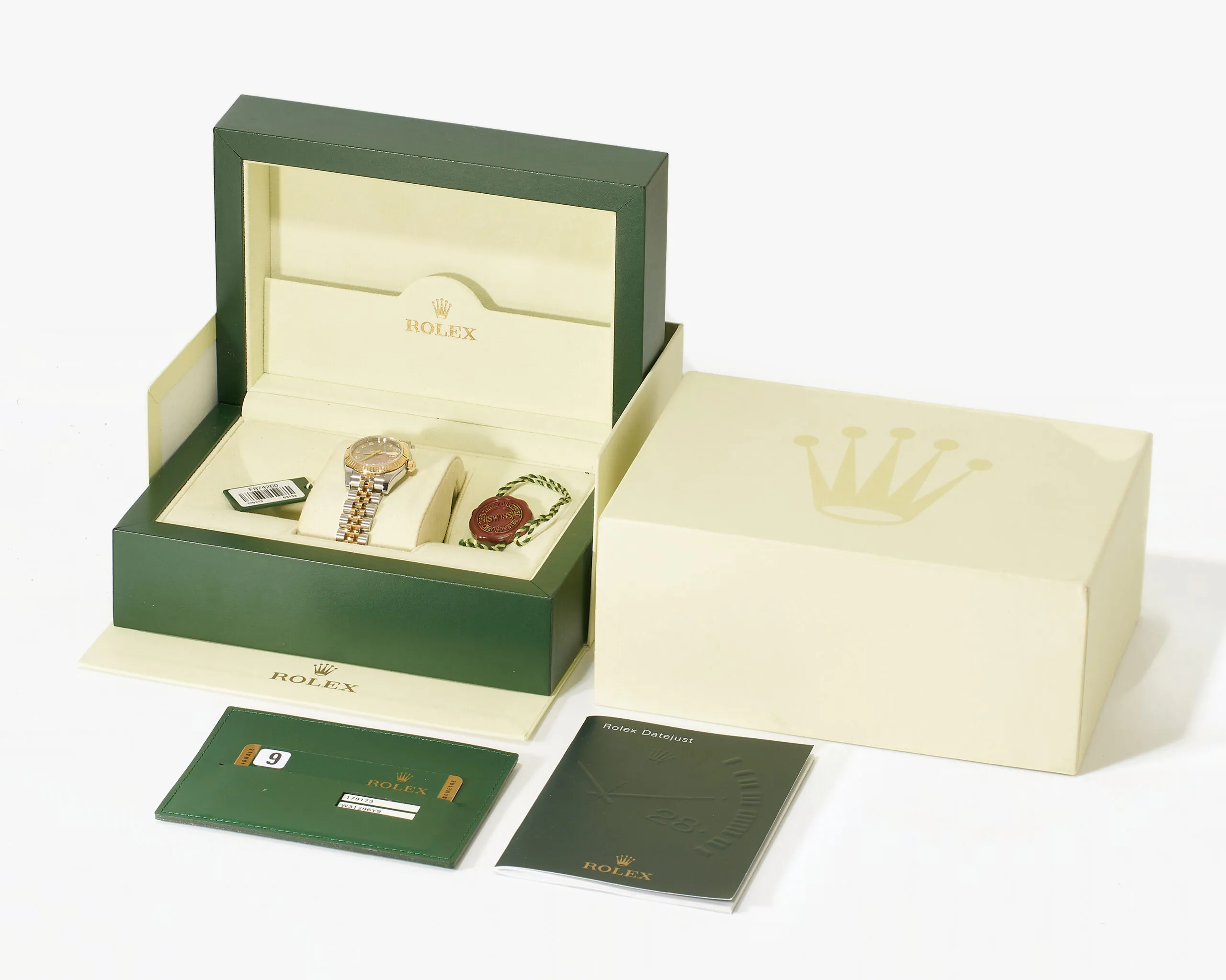 Rolex Datejust 179173 Tahitian Mother Of Pearl Diamond Dial 2006 – photo 5
