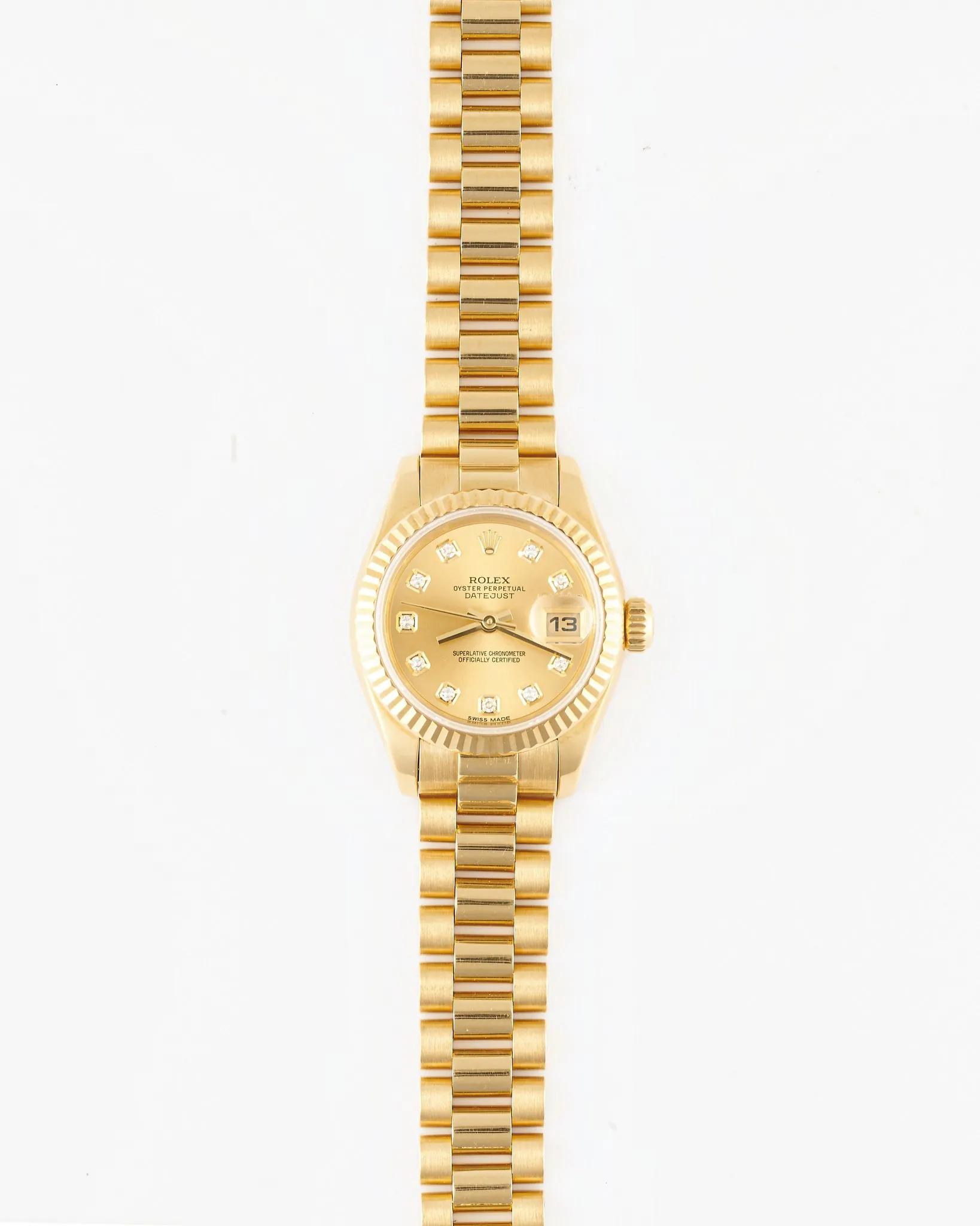 Rolex Datejust 179178 Champagne Diamond Dial 2008 – photo 3