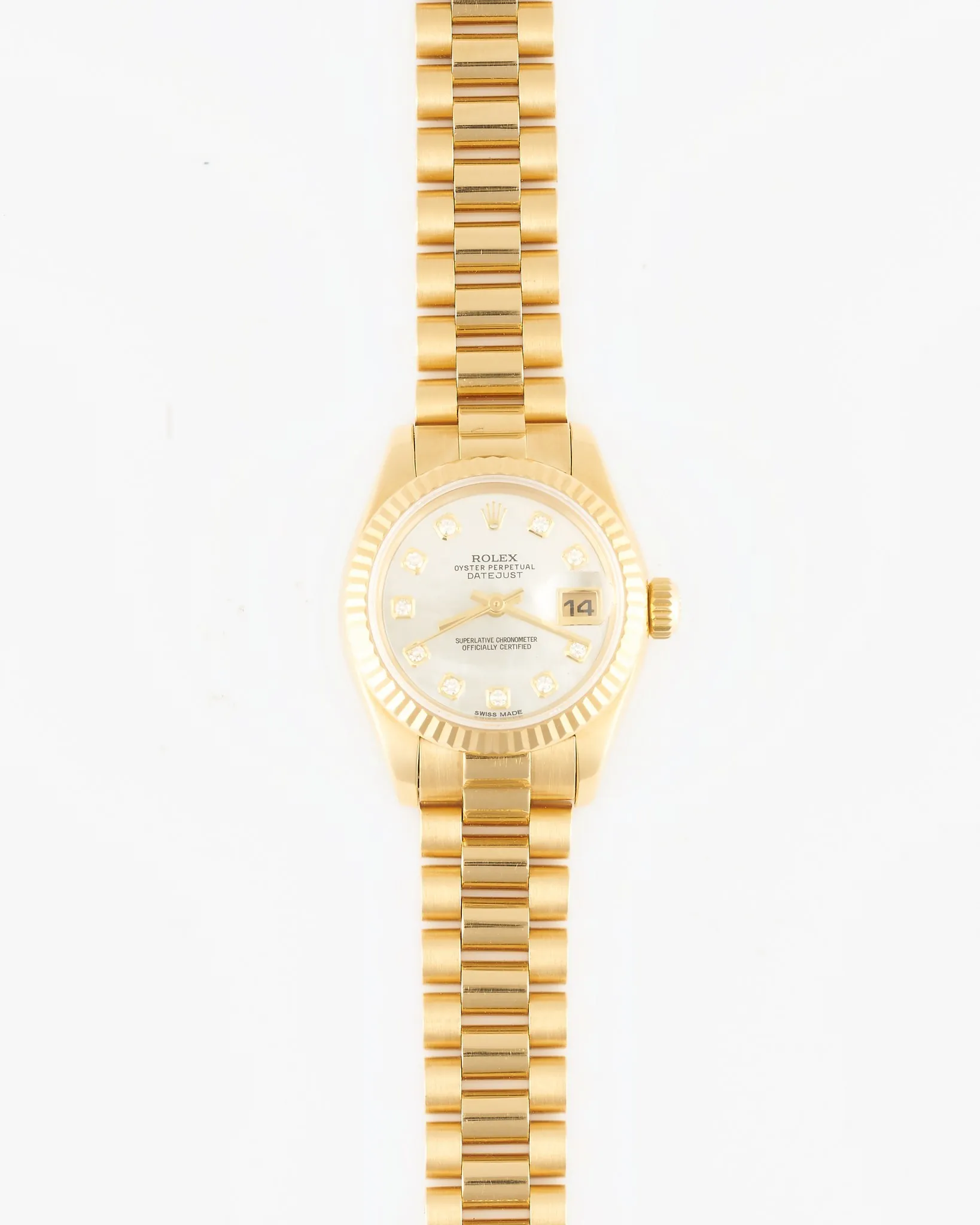 Rolex Datejust 179178 Mother Of Pearl Diamond Dial 2008 – photo 2
