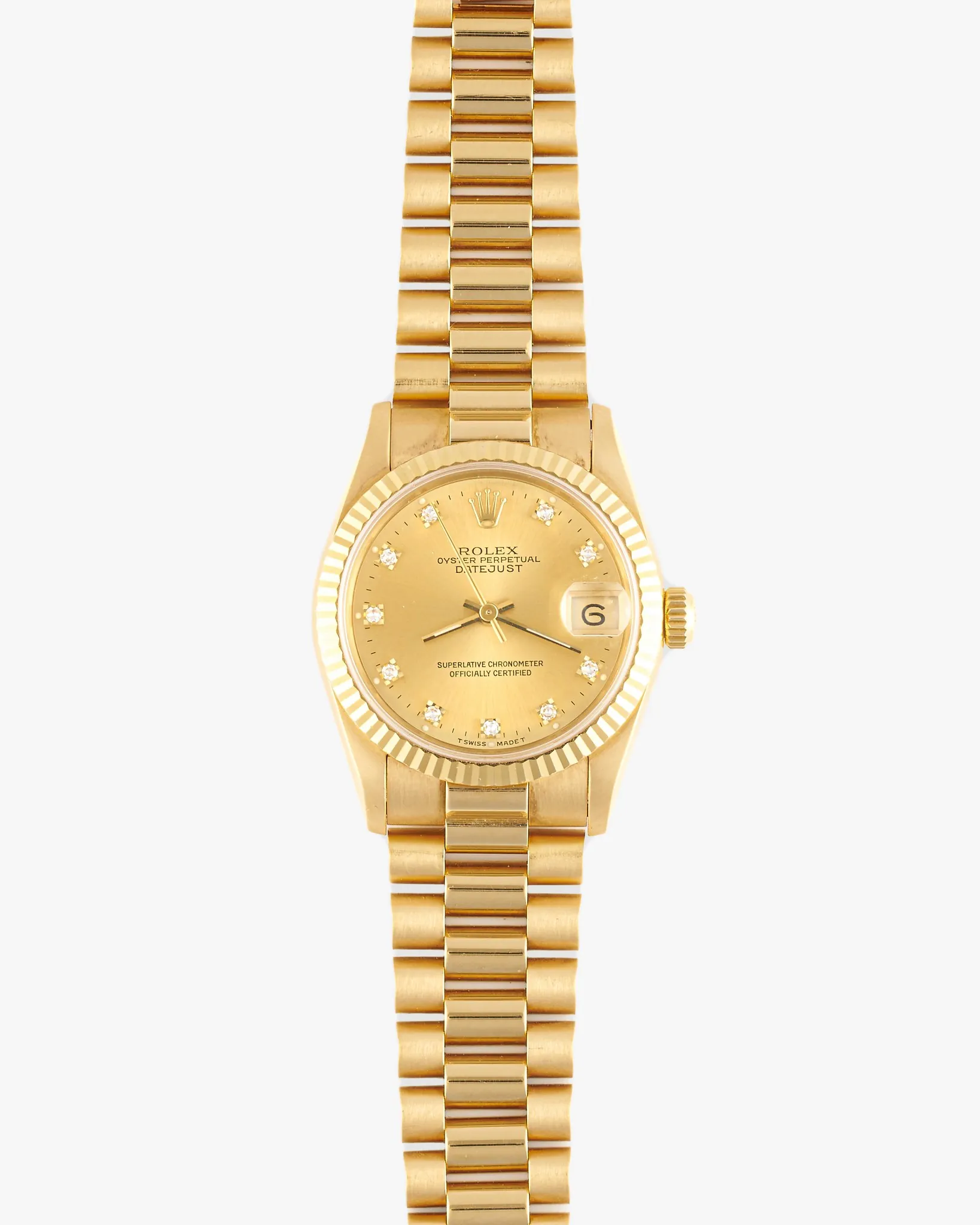 Rolex Datejust 68278 Champagne Diamond Dial – photo 2