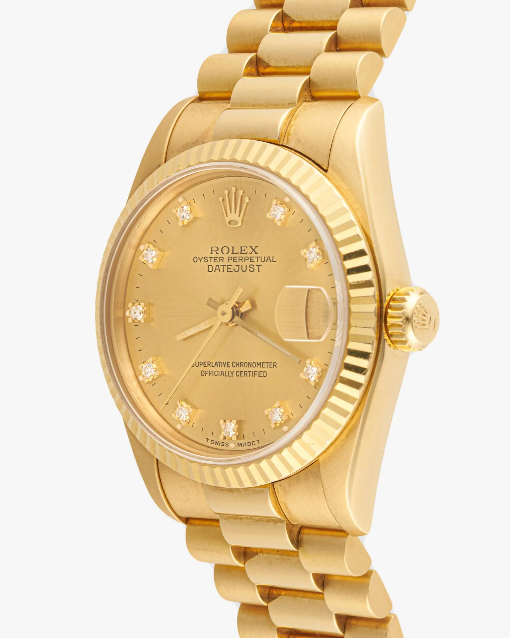 Rolex Datejust 68278 Champagne Diamond Dial – photo 3