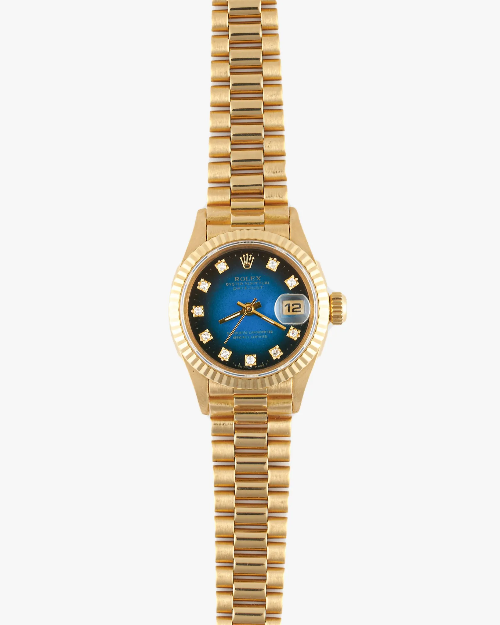 Rolex Datejust 69178 Blue Vignette Diamond Dial – photo 3