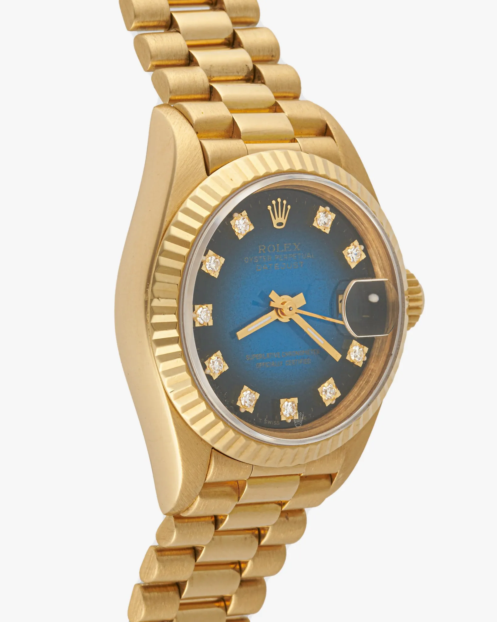 Rolex Datejust 69178 Blue Vignette Diamond Dial – photo 5