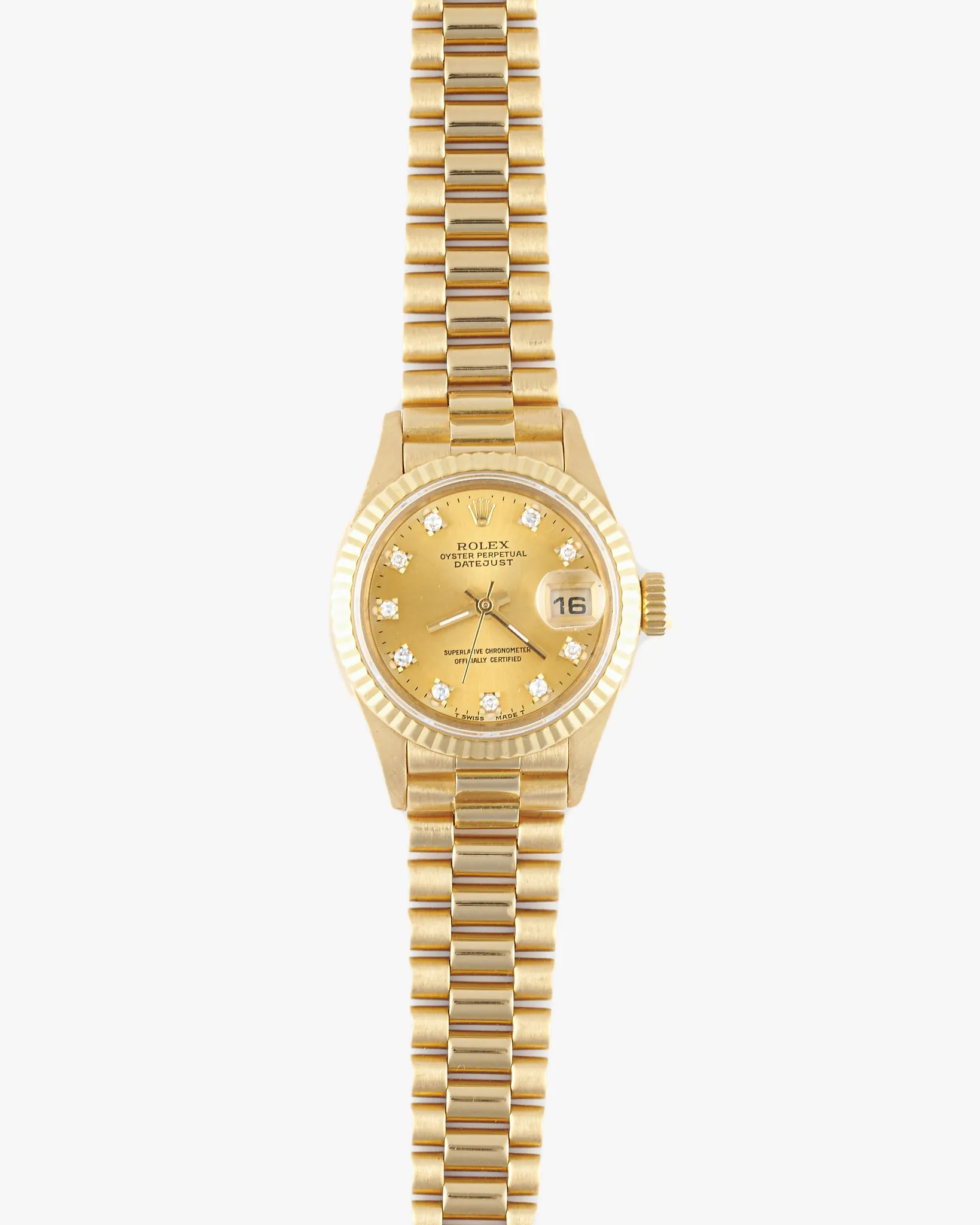 Rolex Datejust 69178 Champagne Diamond Dial – photo 2