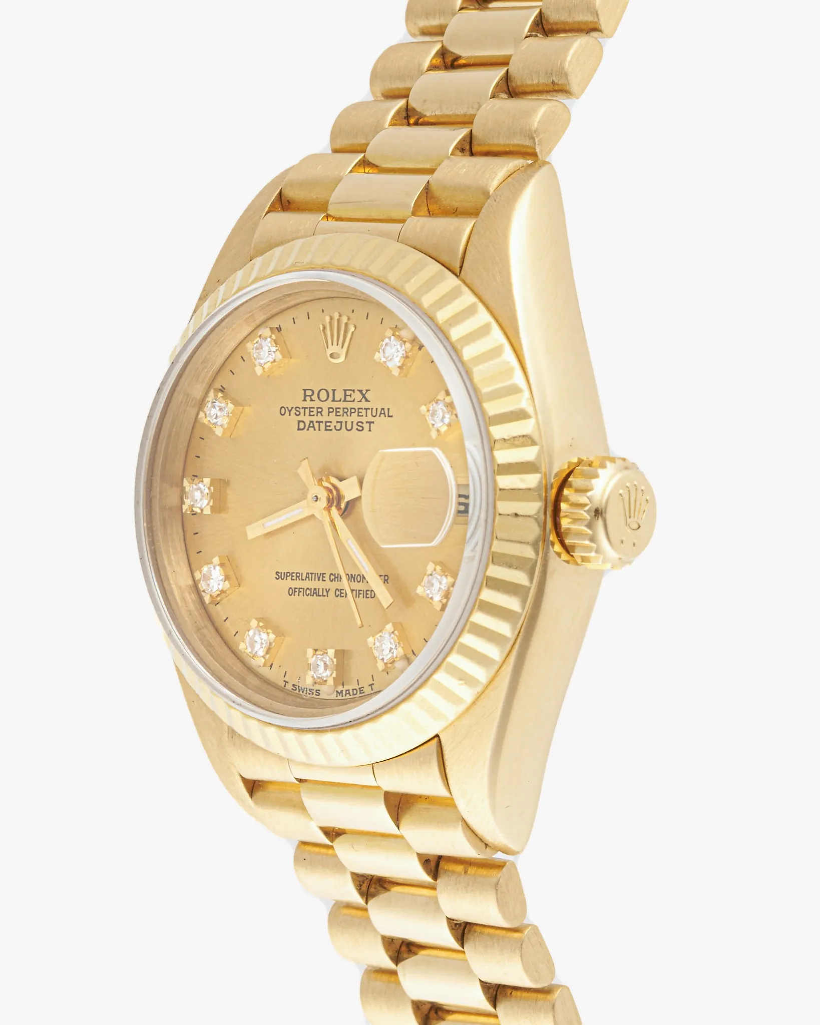 Rolex Datejust 69178 Champagne Diamond Dial – photo 3