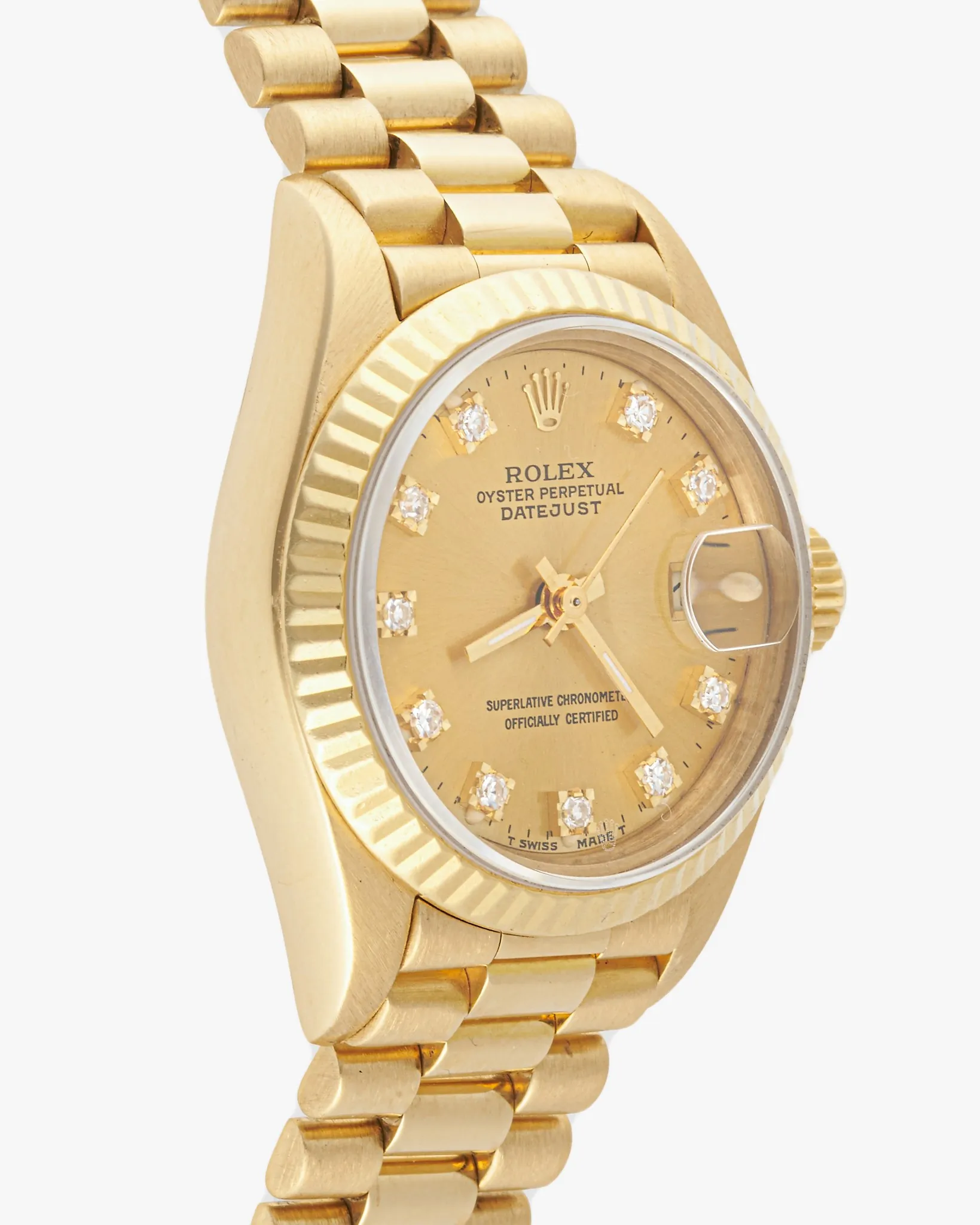 Rolex Datejust 69178 Champagne Diamond Dial – photo 4