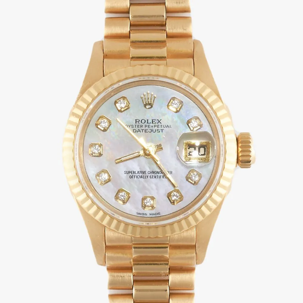 Rolex Datejust 69178 Custom Mother of Pearl Dial