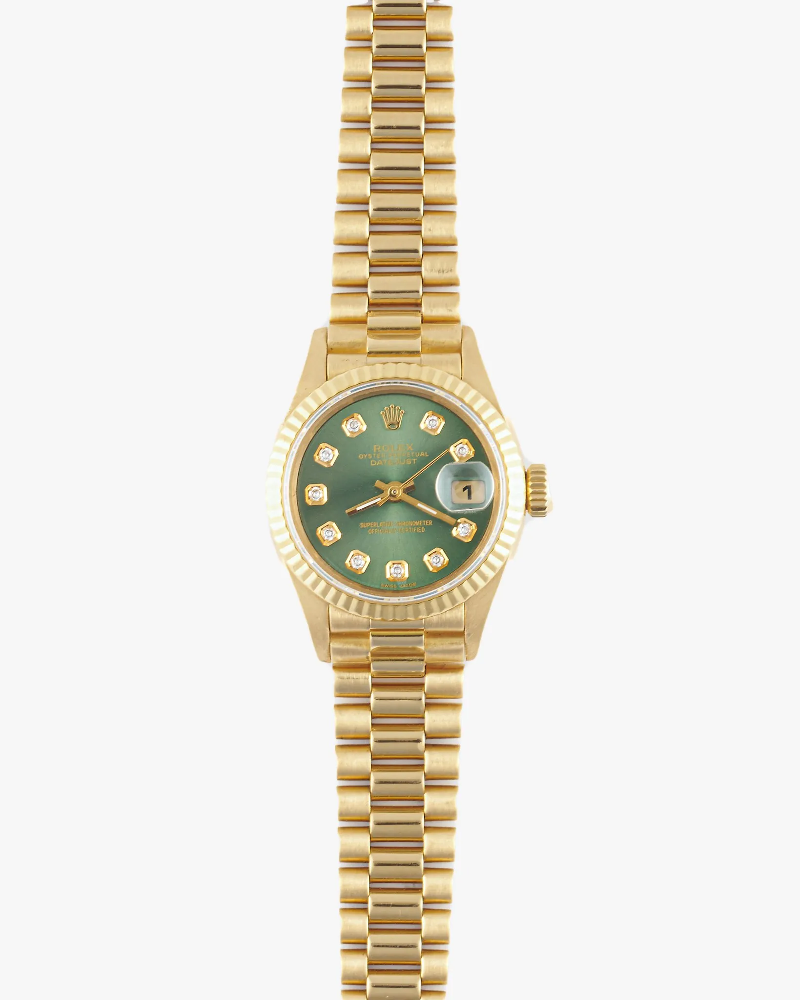 Rolex Datejust 69178 Olive Diamond Dial – photo 2