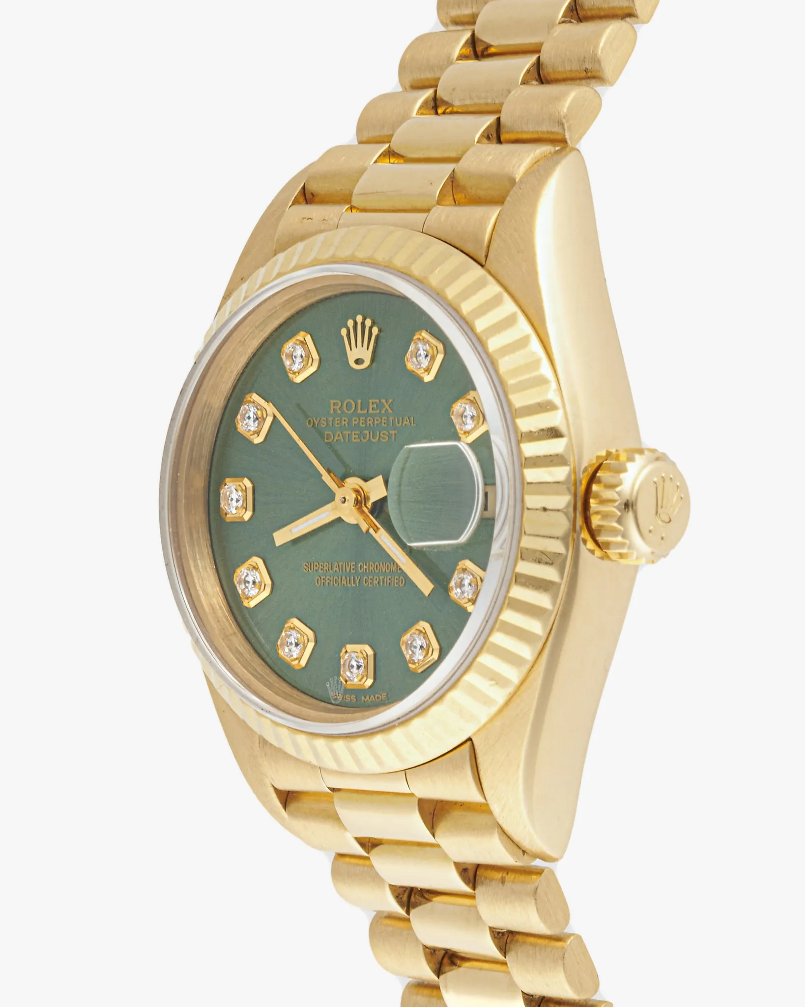 Rolex Datejust 69178 Olive Diamond Dial – photo 3